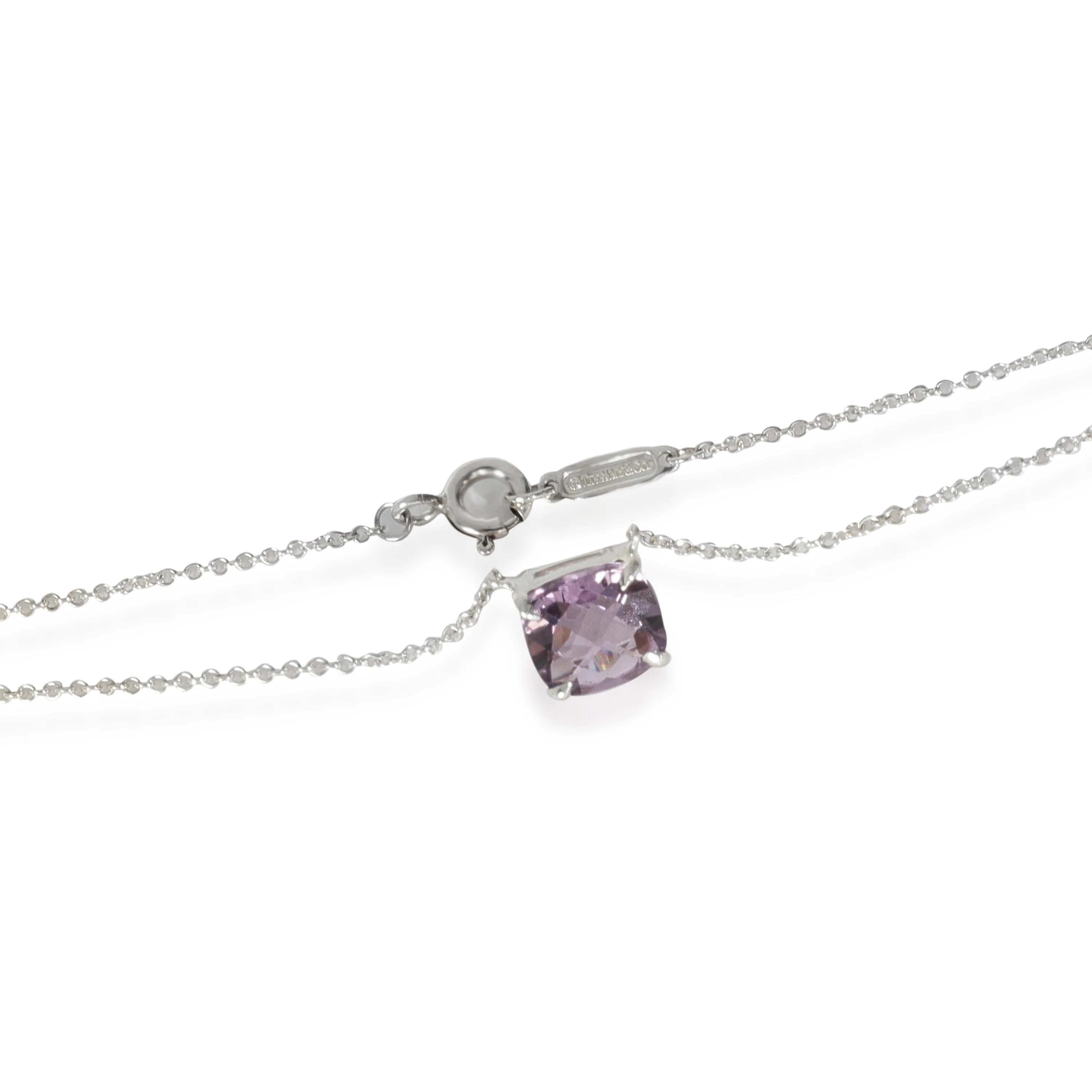 Sterling Silver Amethyst Sparklers Pendant - Image 3