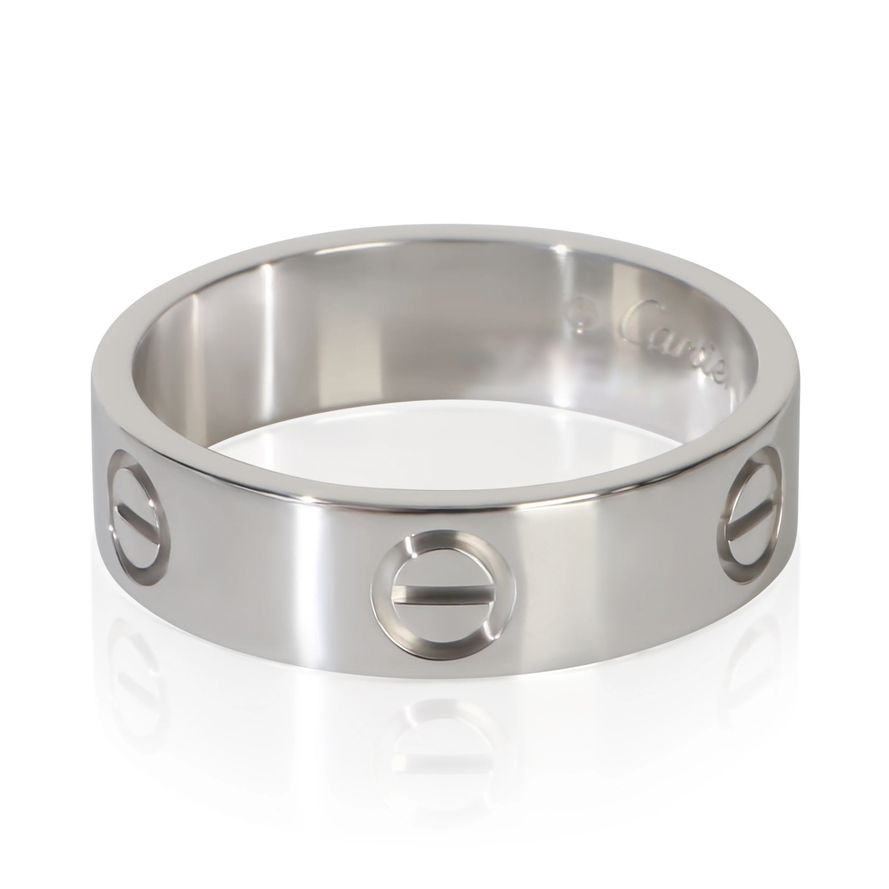 White Gold Love Ring - Image 2