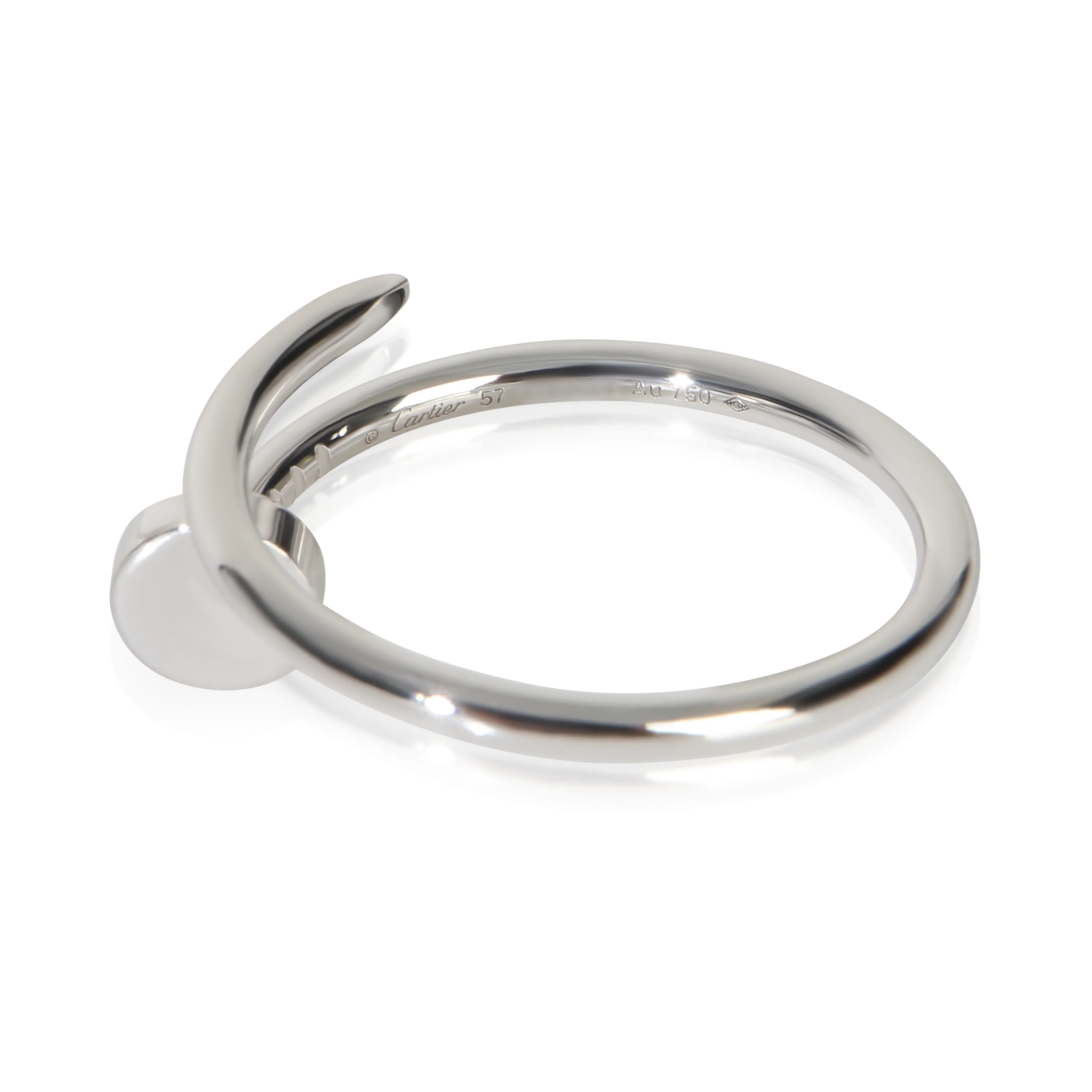 White Gold  Small Model Juste Un Clou Ring - Image 4