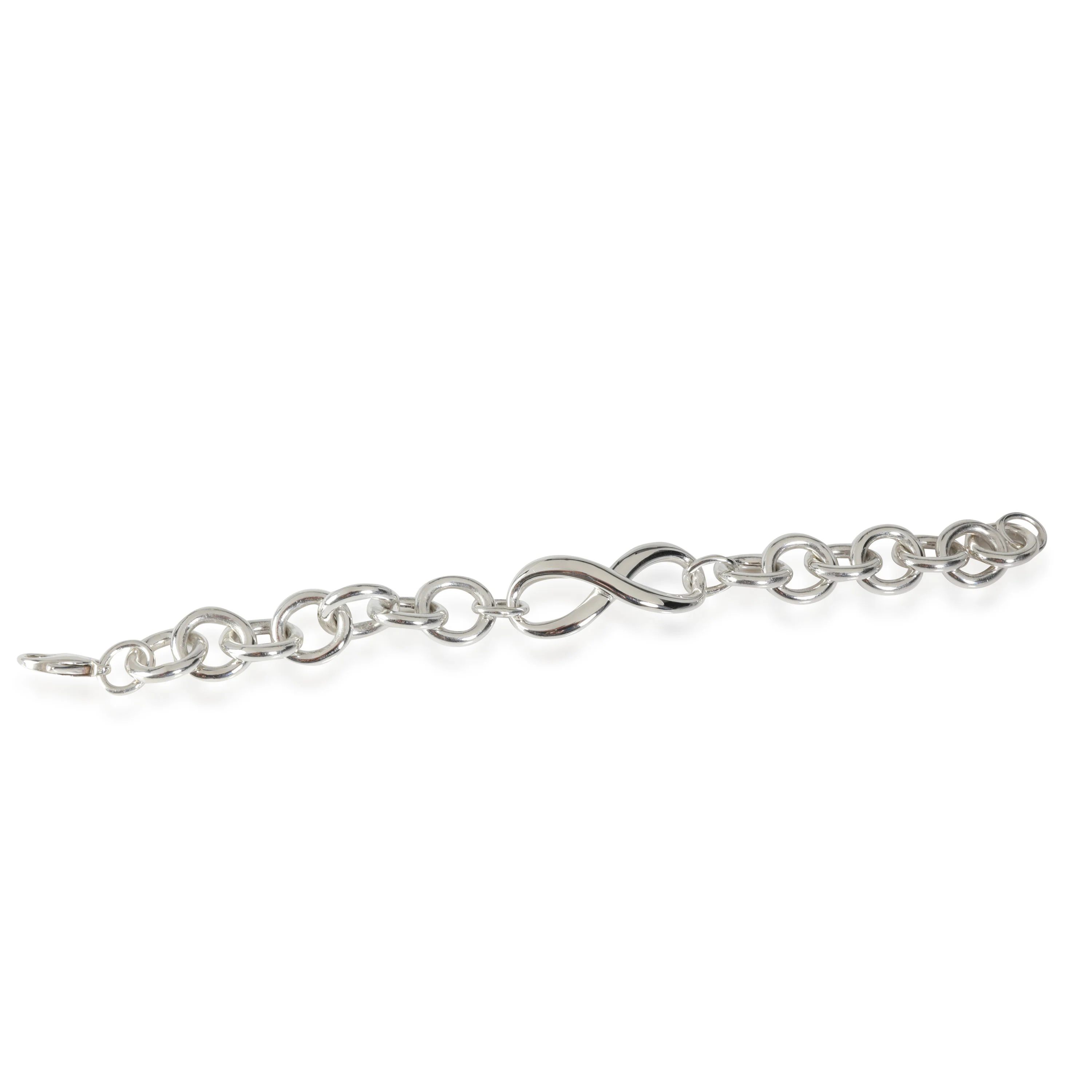 Sterling Silver Infinity Bracelet - Image 2