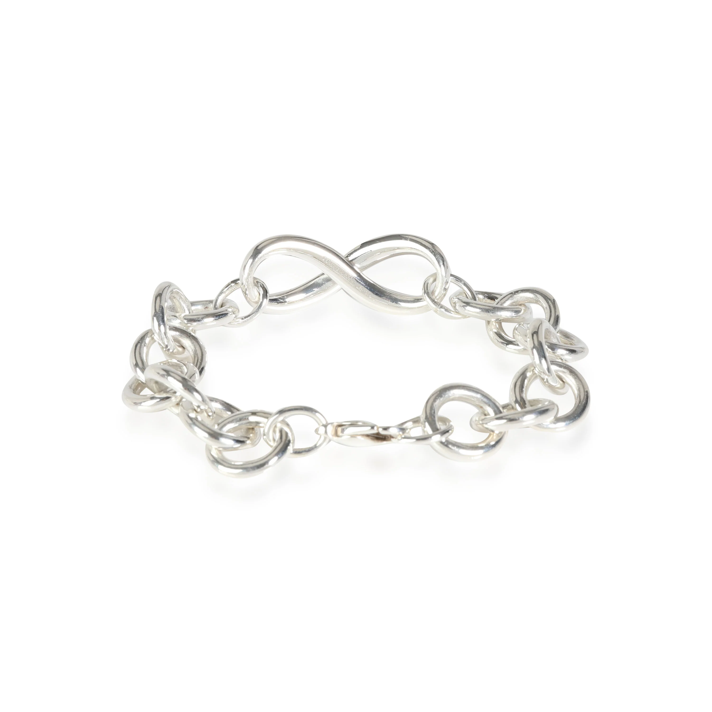 Sterling Silver Infinity Bracelet - Image 3