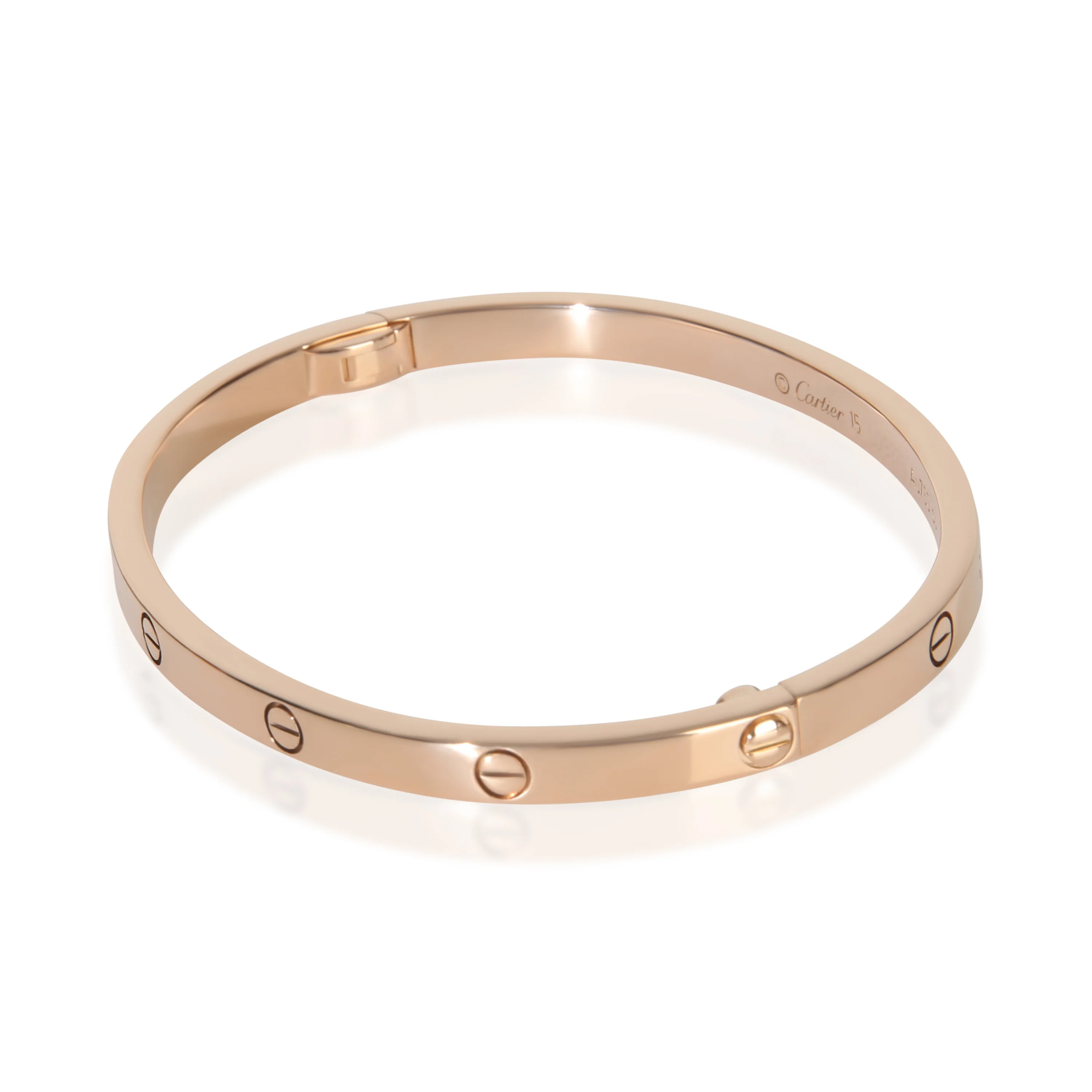 Rose Gold Small Model Love Bracelet - Image 2