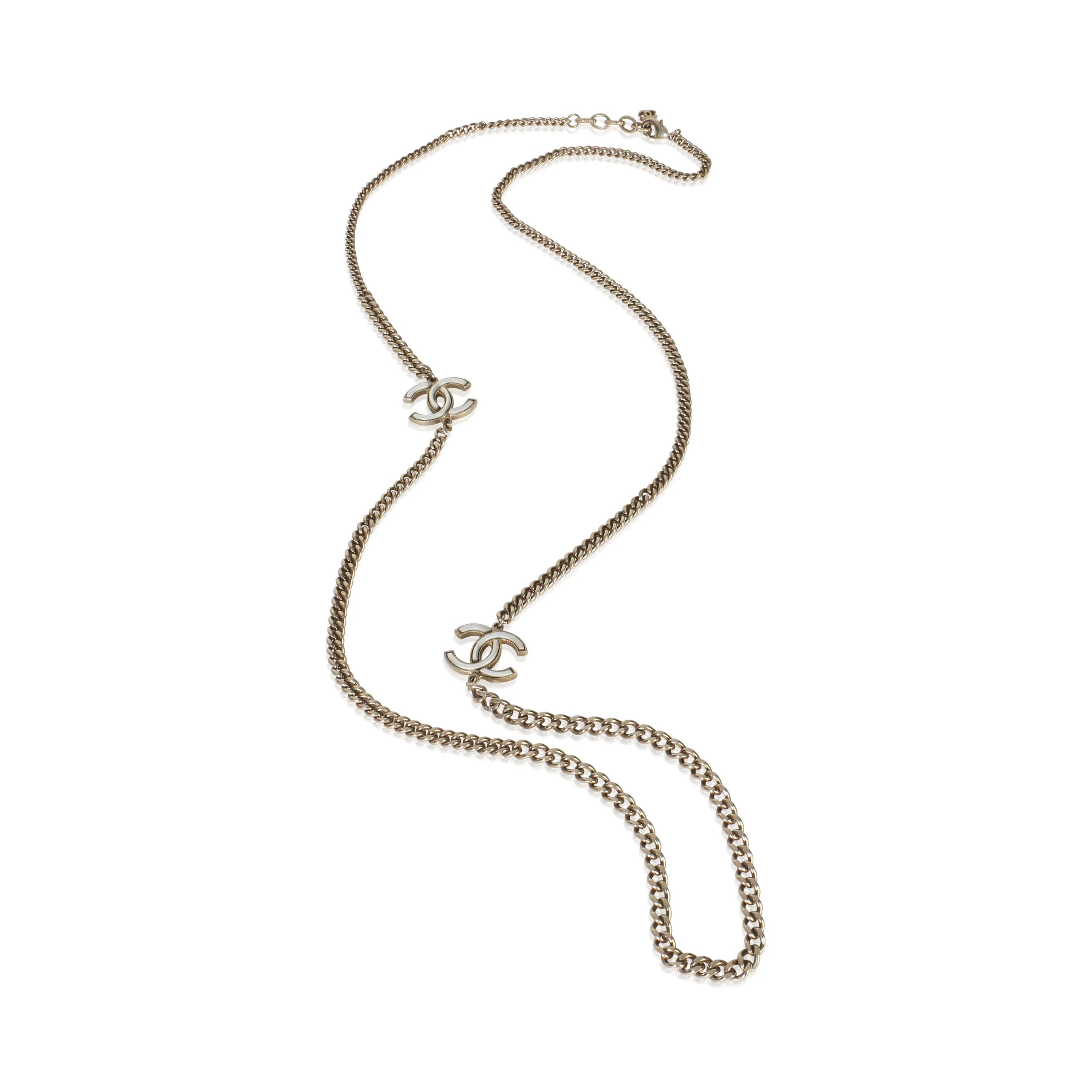 Gold-Plated  2015 CC Station Necklace - Image 3