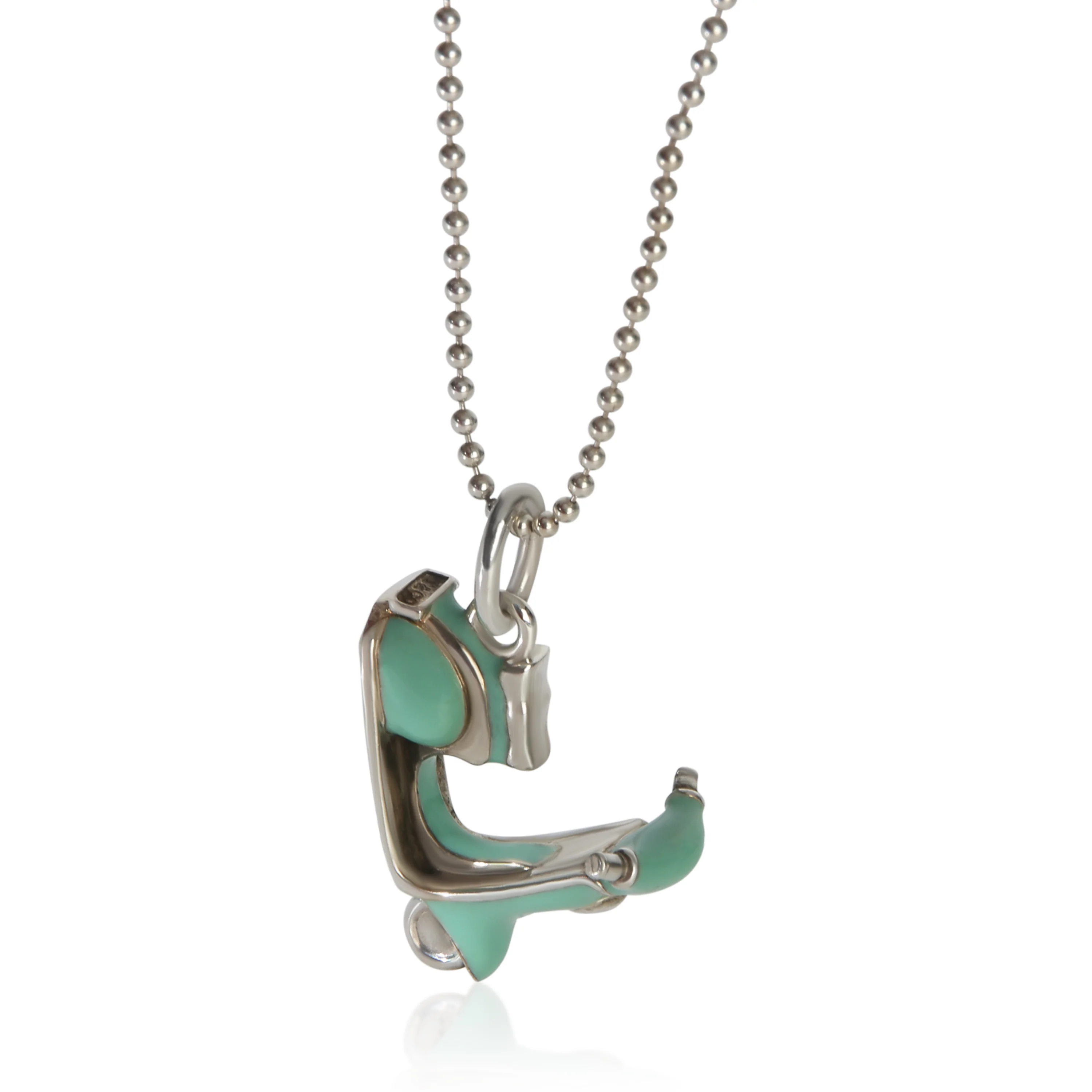 Sterling Silver  Vespa Pendant