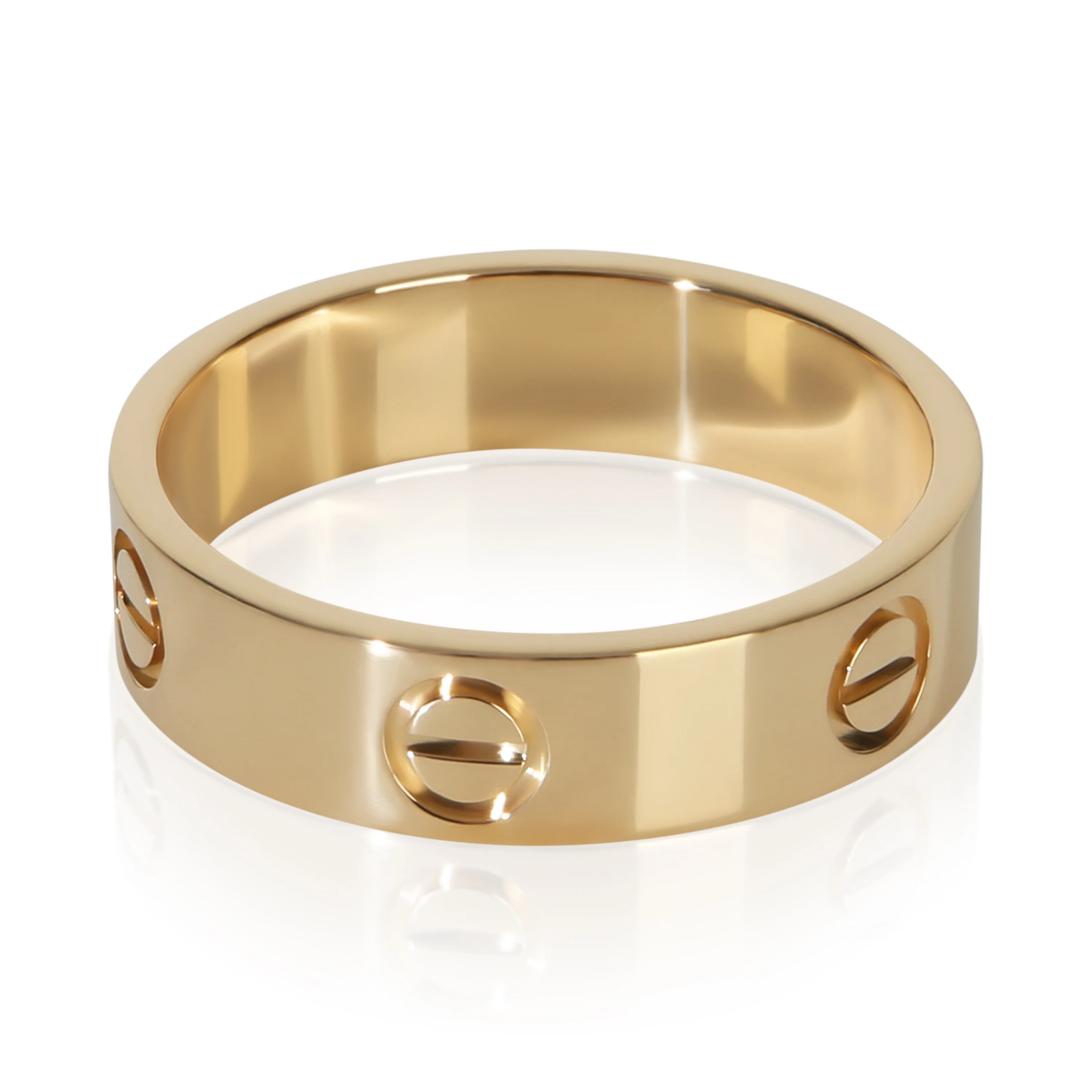 Yellow Gold  Love Ring - Image 3