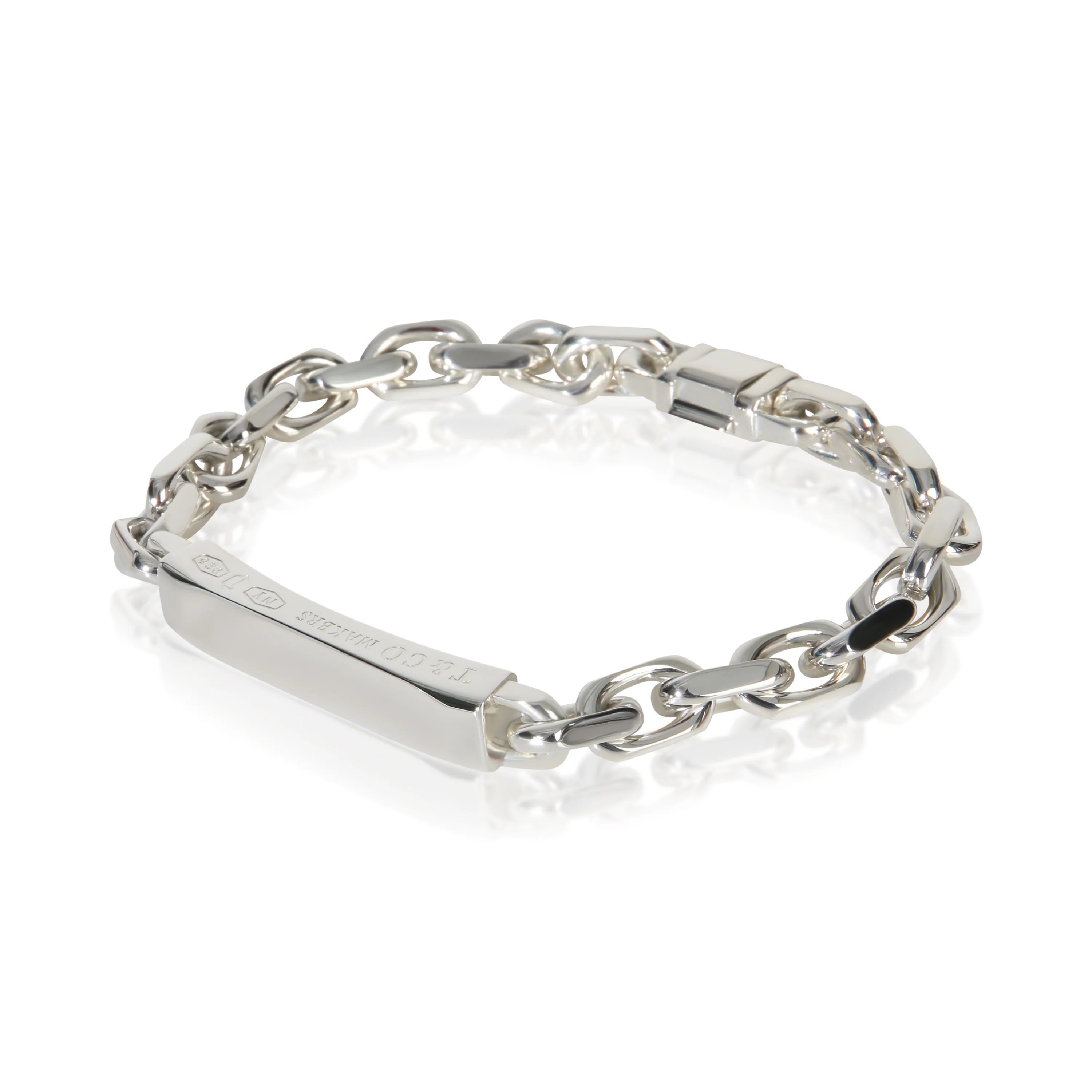 Sterling Silver 1837 Makers ID Bracelet - Image 2