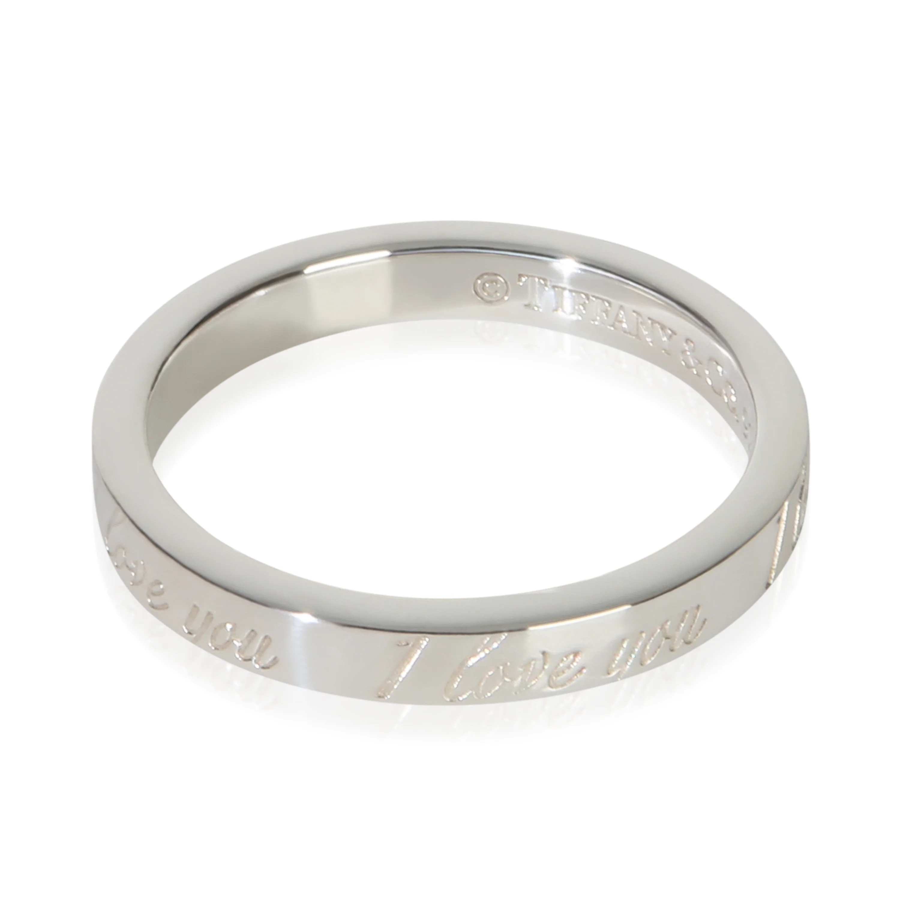 Sterling Silver  I Love You Notes Ring - Image 3