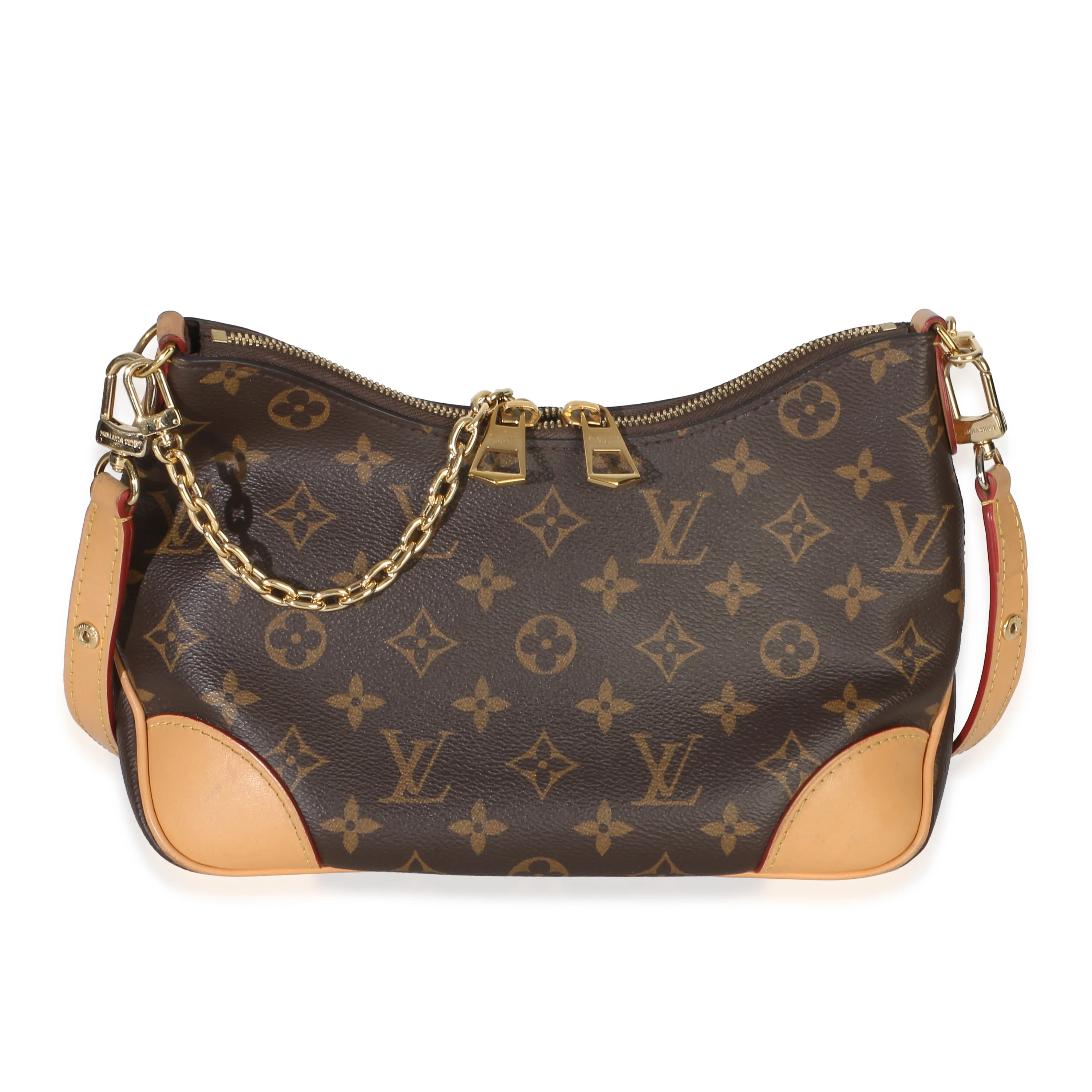 Natural Monogram Canvas Boulogne NM