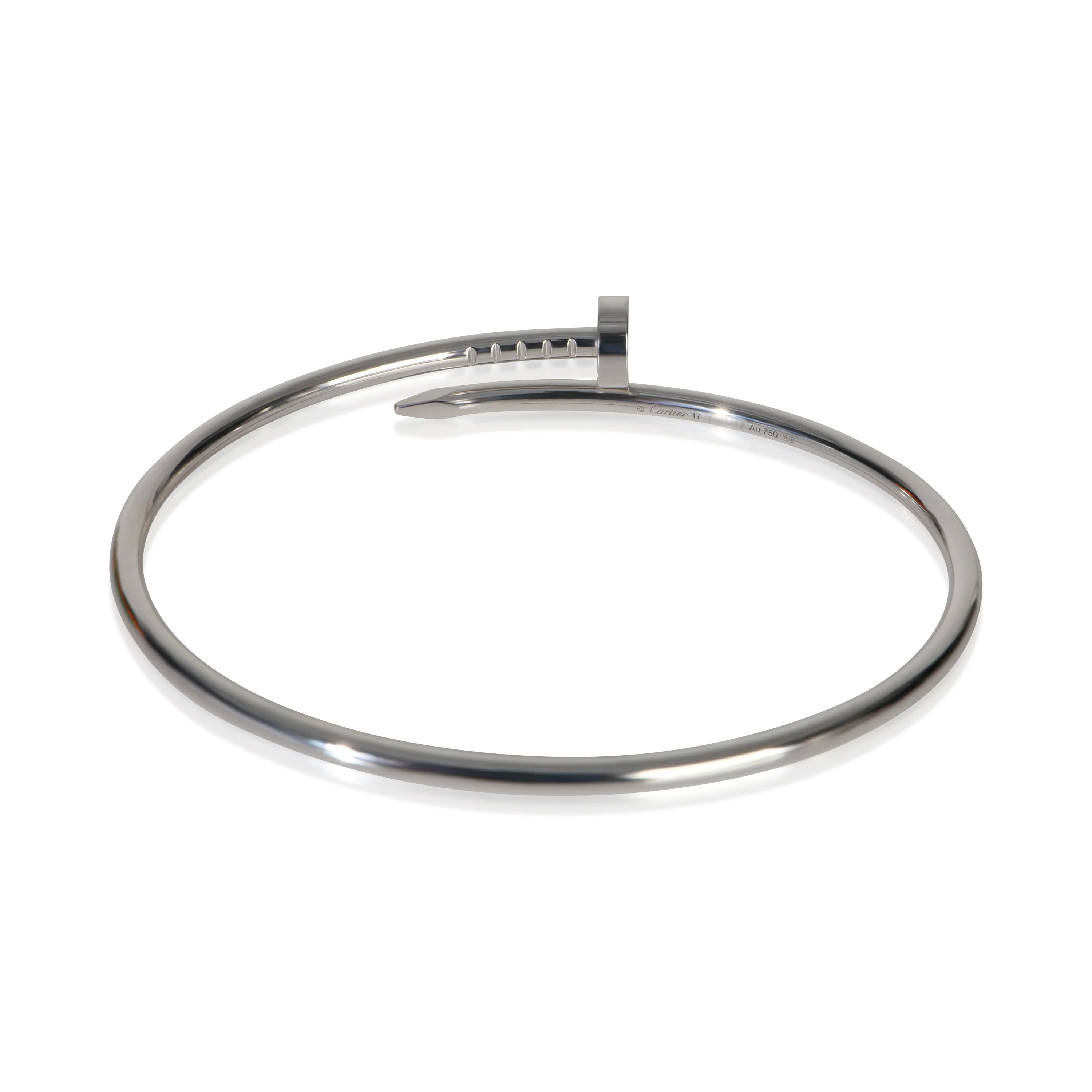 White Gold Small Model Juste Un Clou Bracelet - Image 3