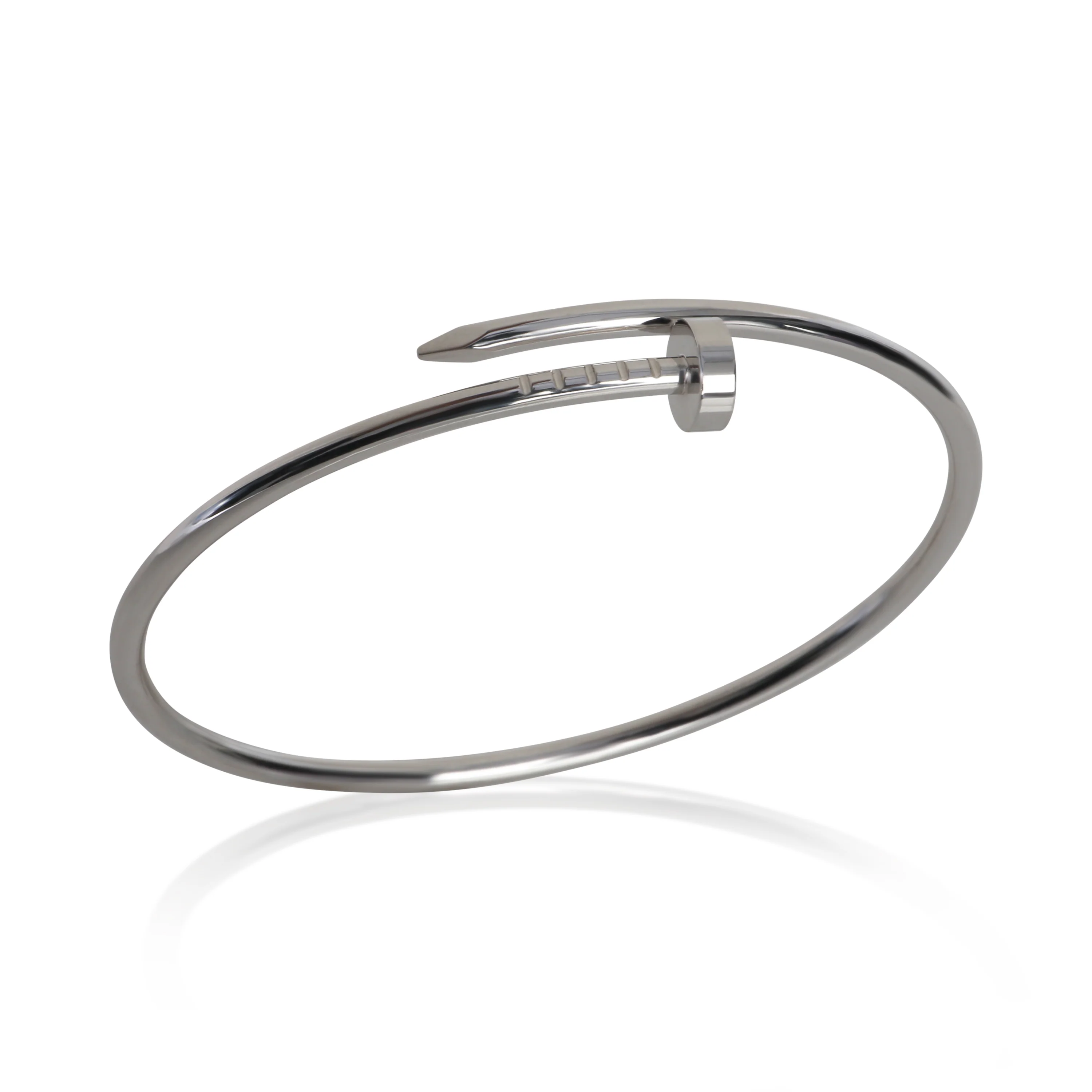 White Gold Small Model Juste Un Clou Bracelet - Image 4