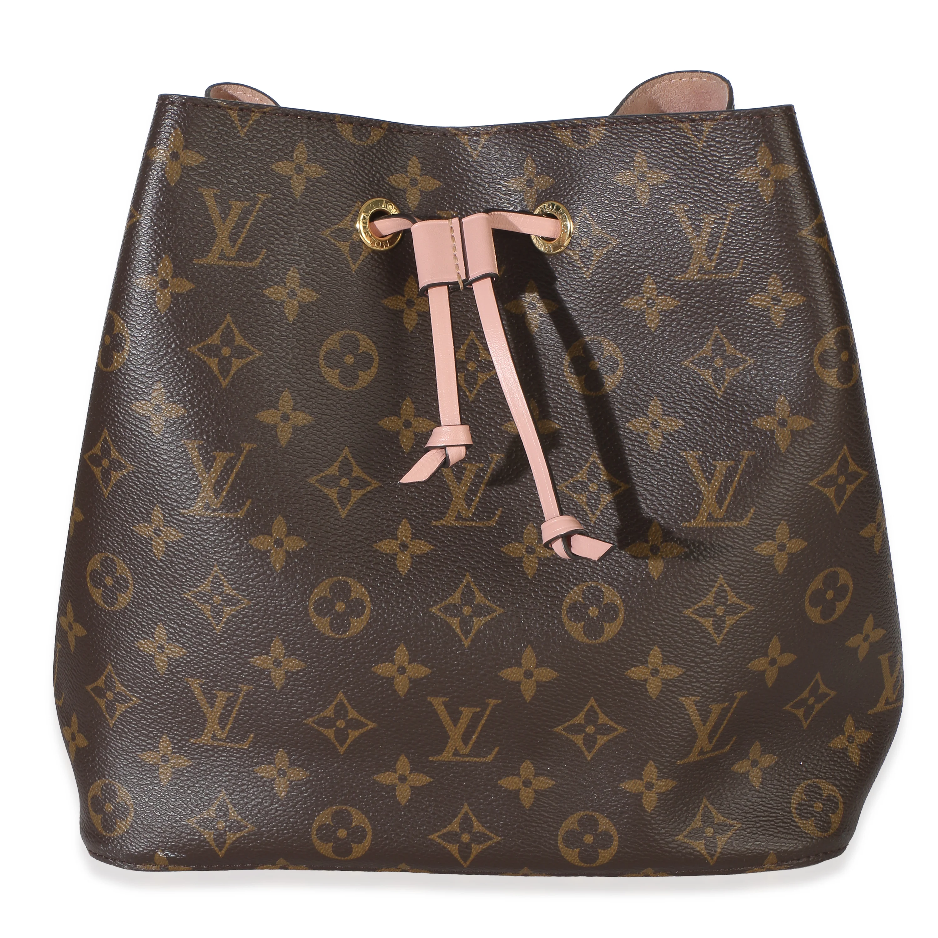 Rose Poudre Monogram Canvas NeoNoe MM
