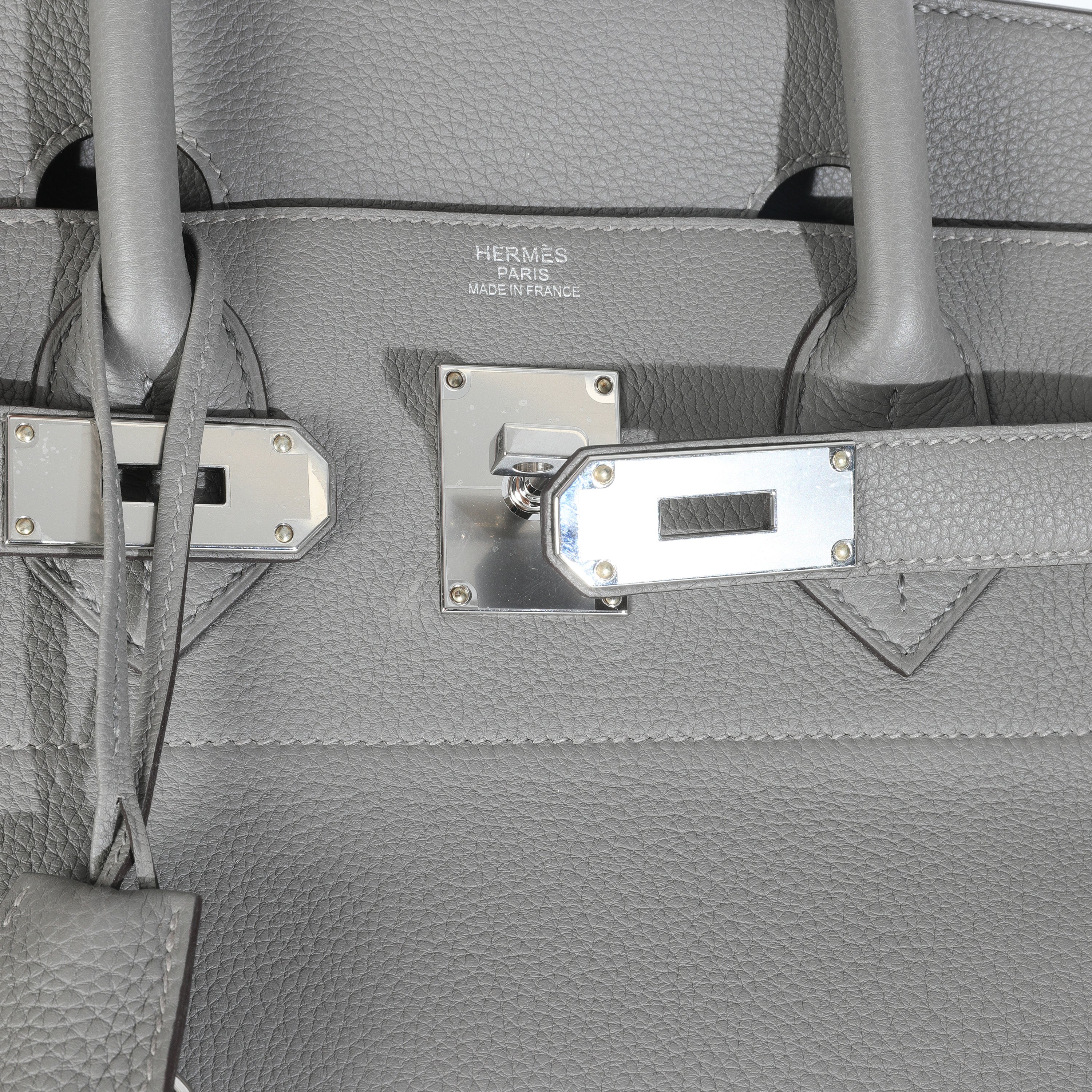 Gris Meyer Togo Birkin HAC 40 PHW - Image 8