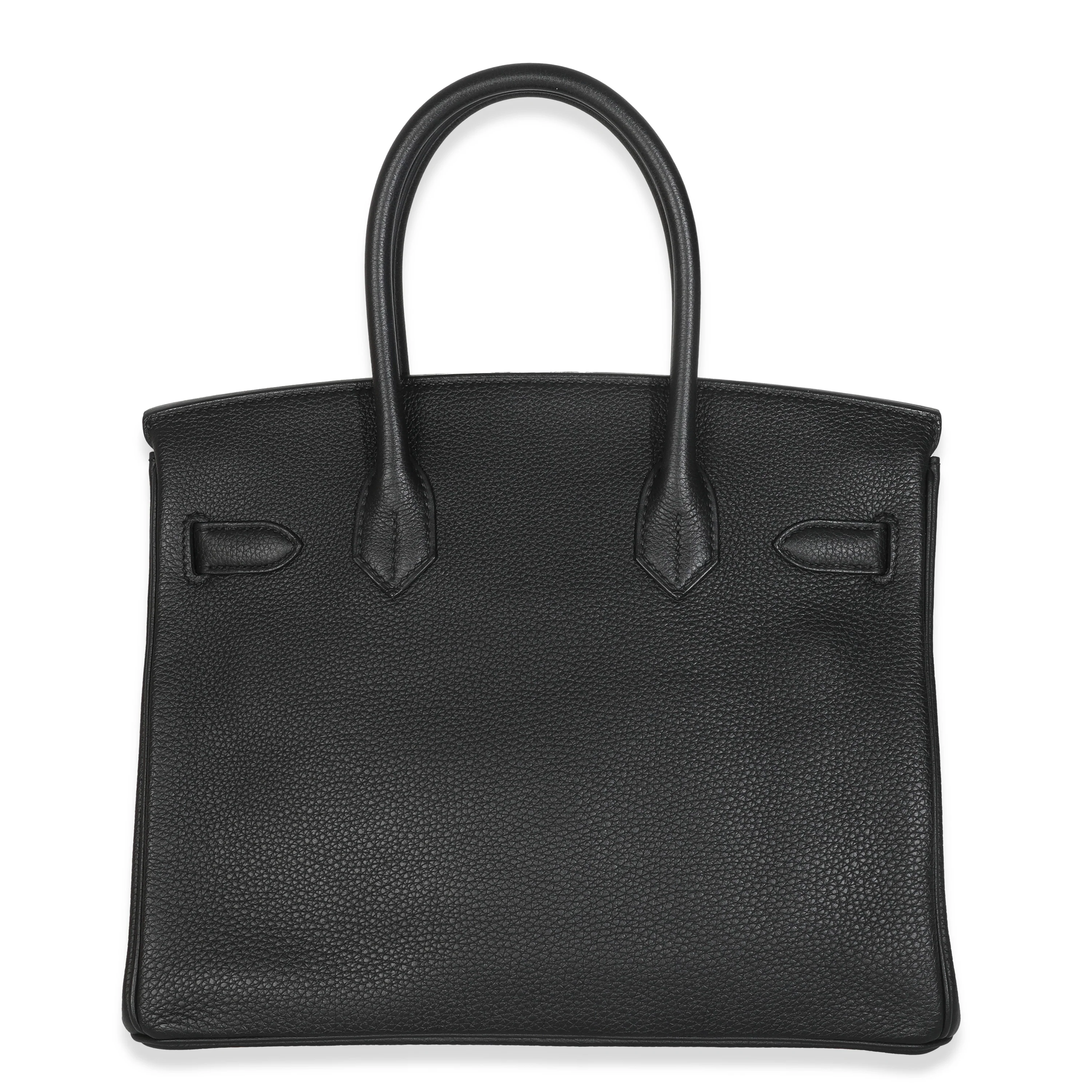 Black Togo Birkin 30 GHW - Image 4