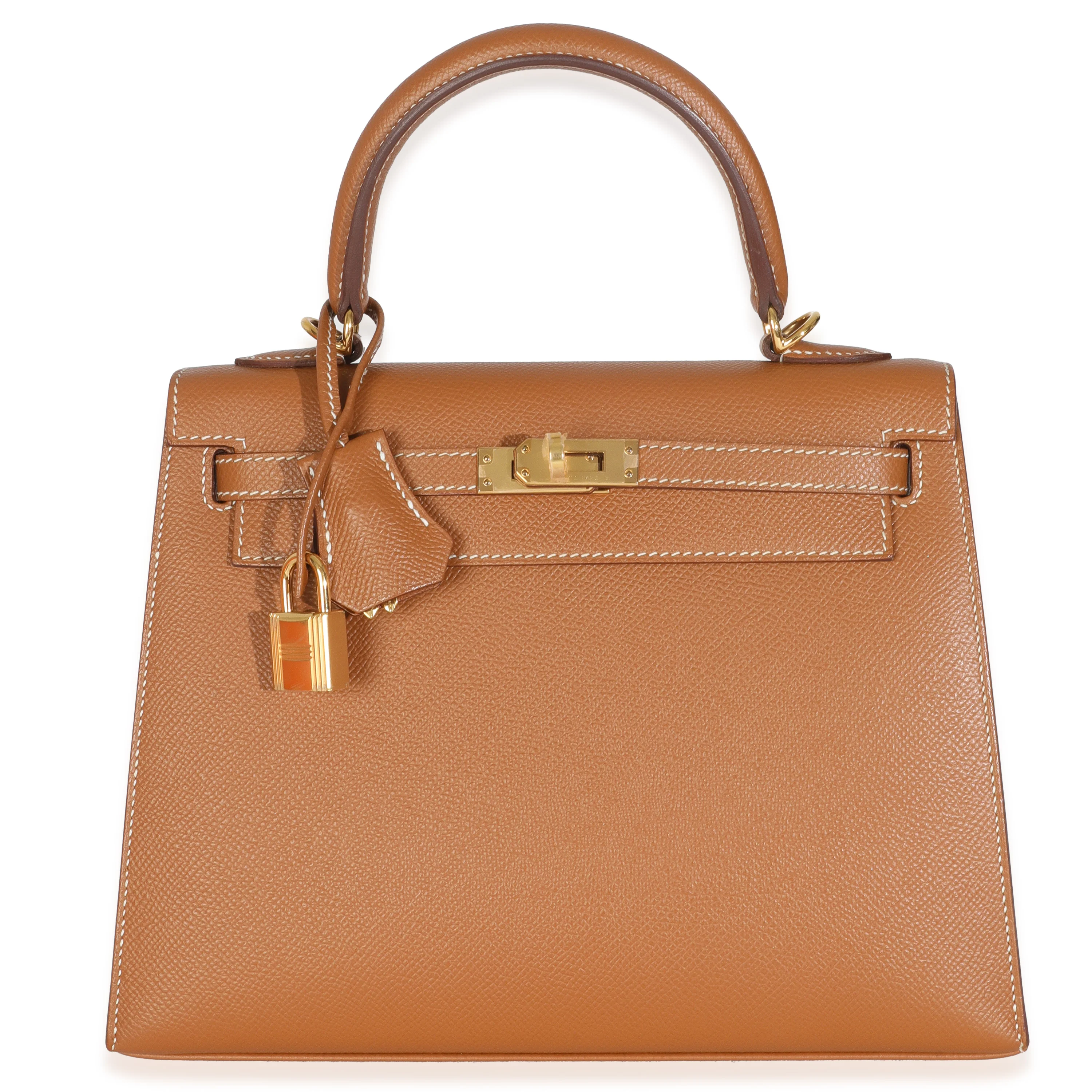 Gold Epsom Sellier Kelly 25 GHW