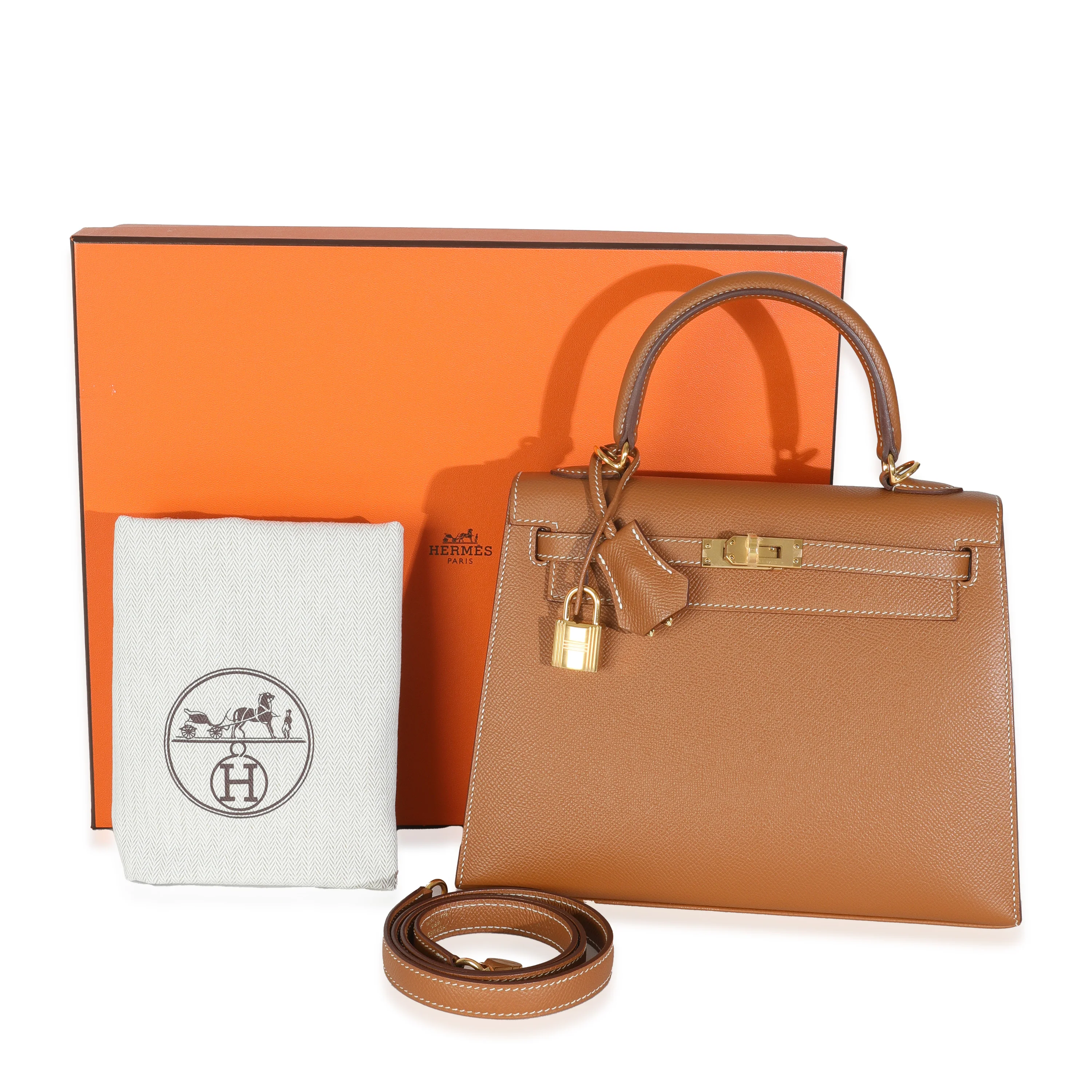 Gold Epsom Sellier Kelly 25 GHW - Image 10