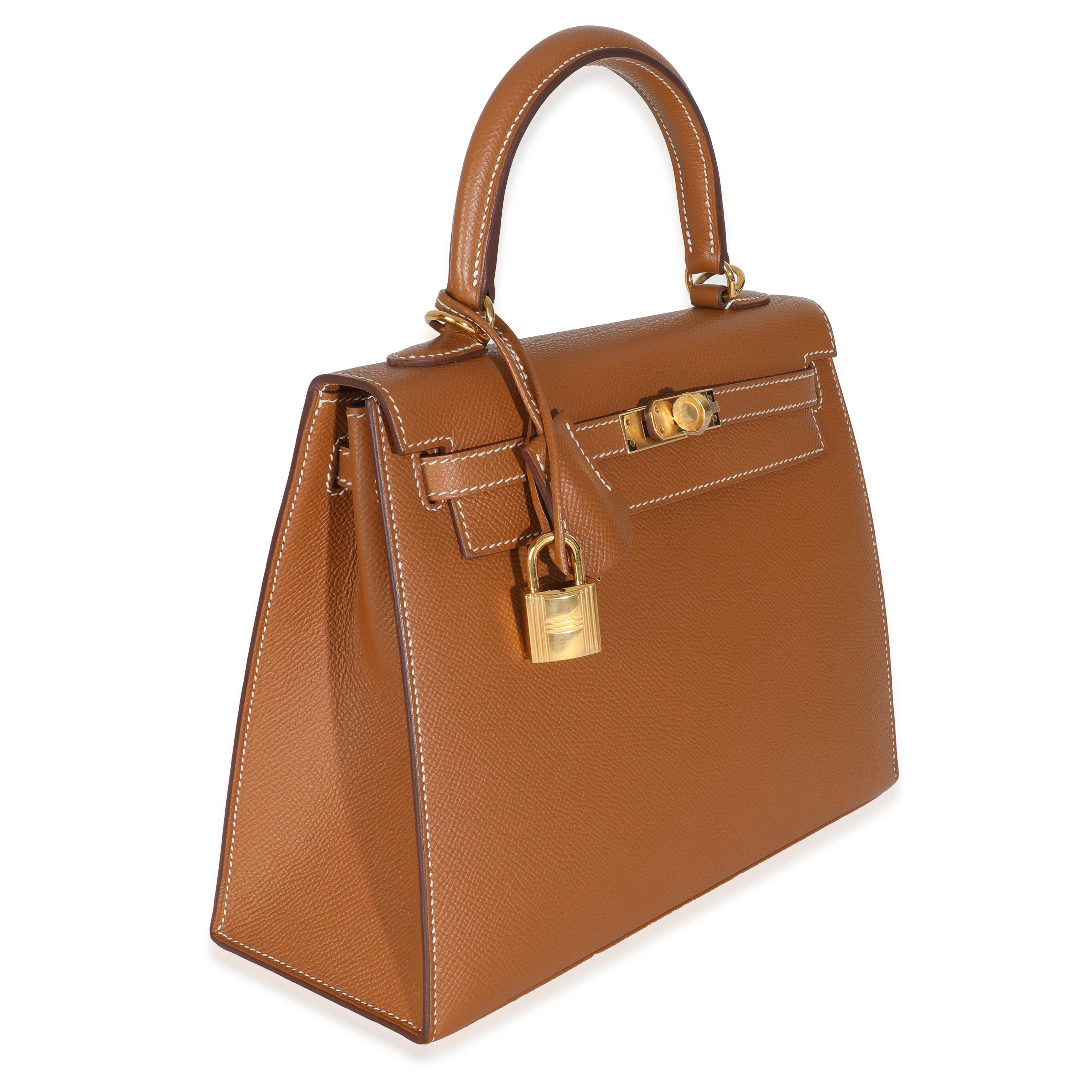 Gold Epsom Sellier Kelly 25 GHW - Image 3