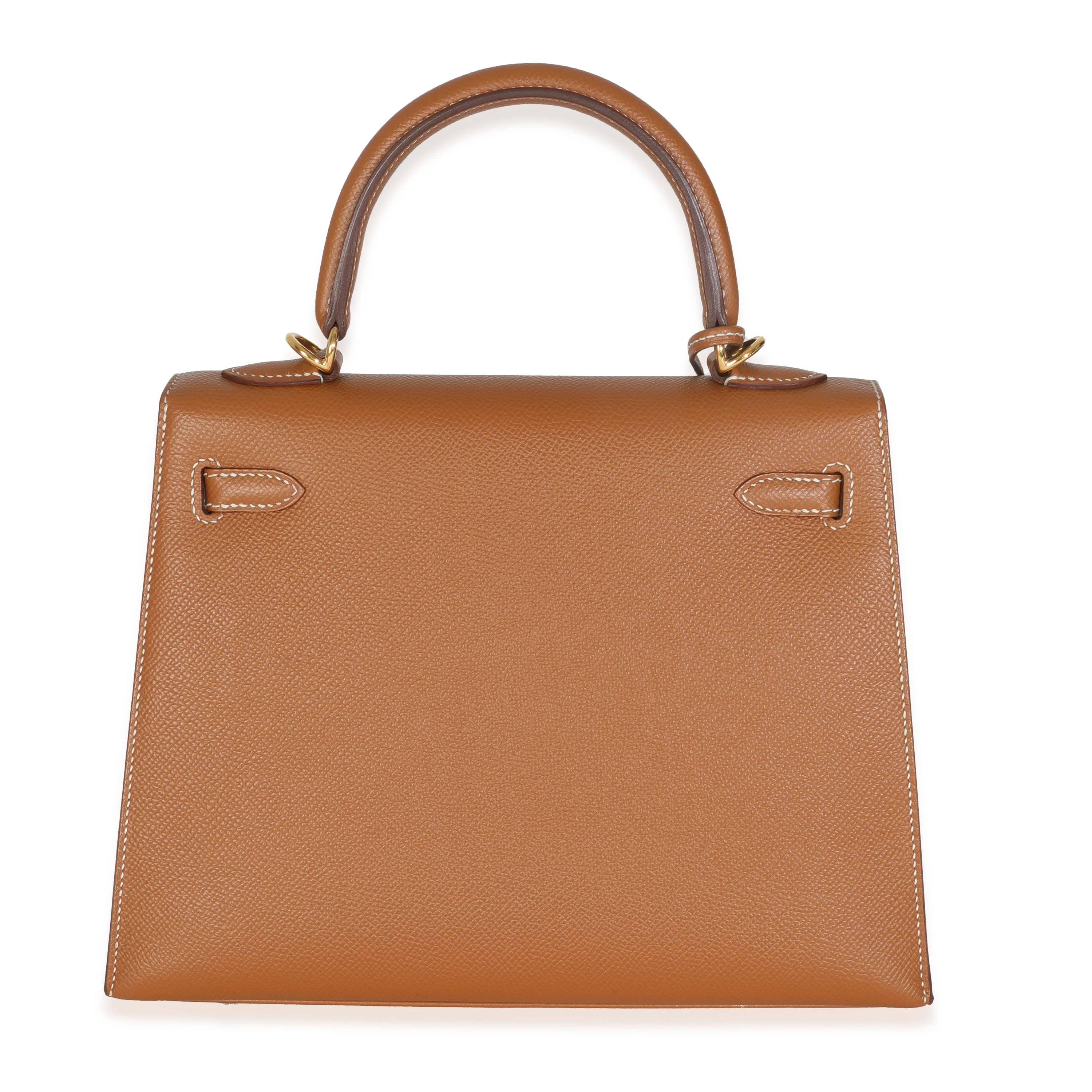 Gold Epsom Sellier Kelly 25 GHW - Image 4