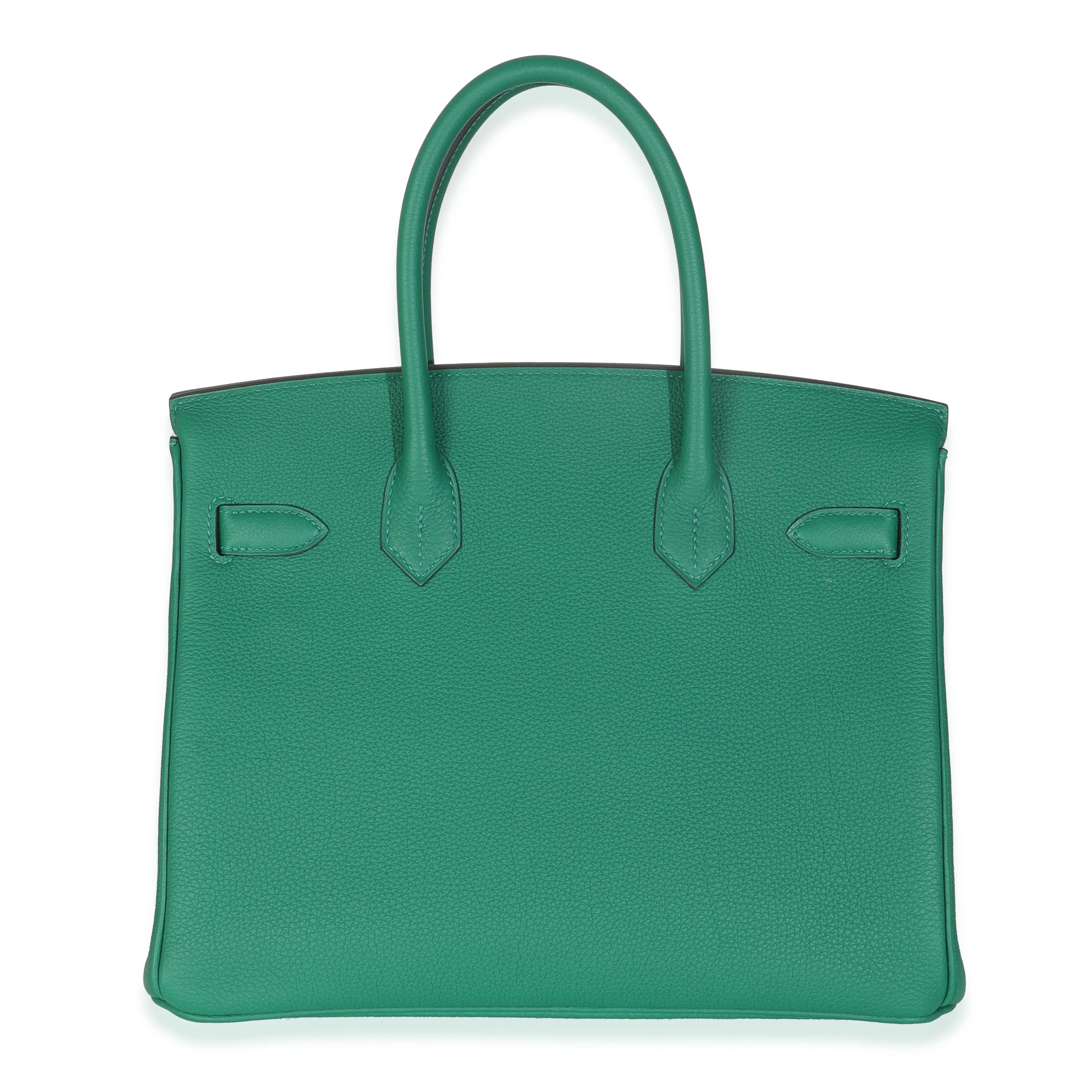 Vert Vertigo Togo Birkin 30 PHW - Image 3