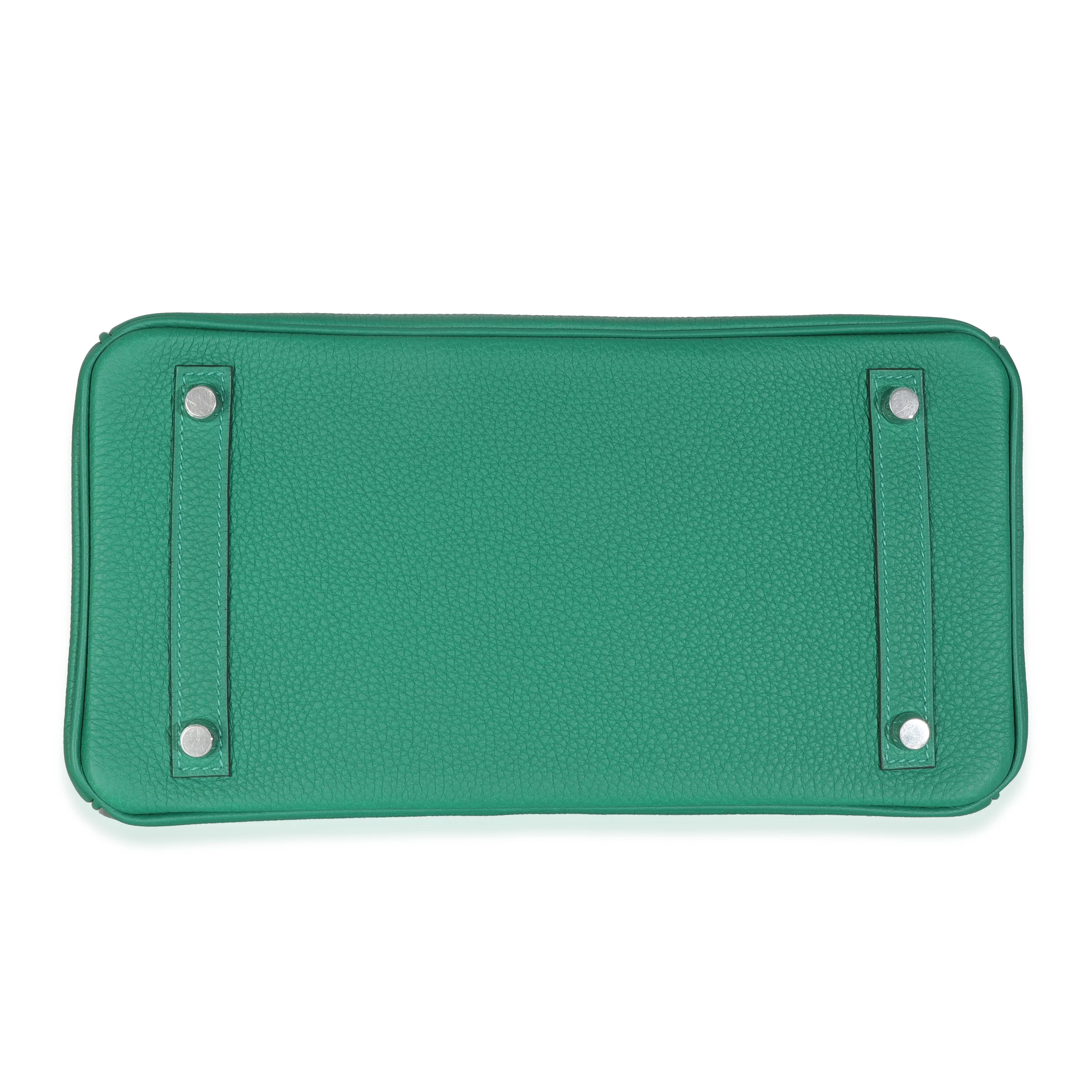 Vert Vertigo Togo Birkin 30 PHW - Image 4