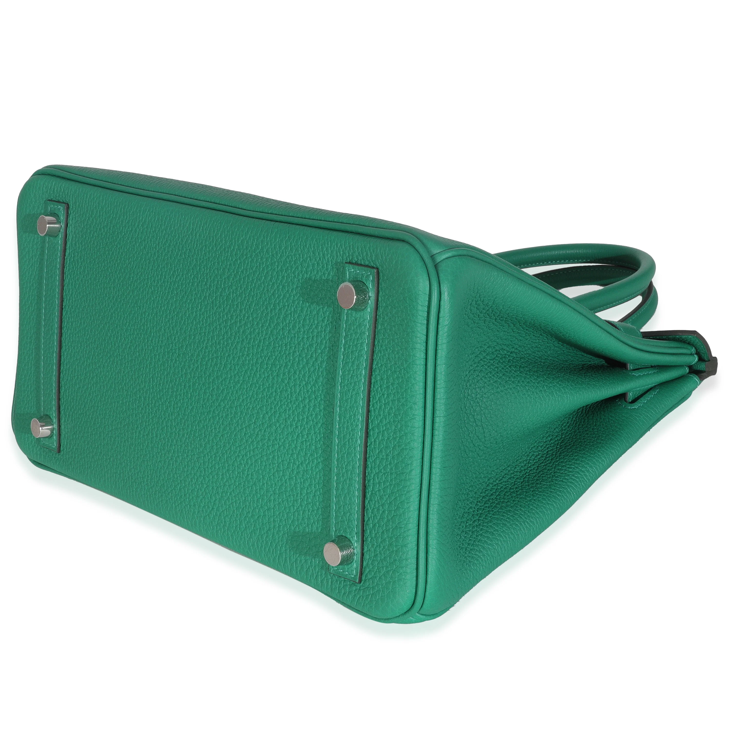 Vert Vertigo Togo Birkin 30 PHW - Image 5