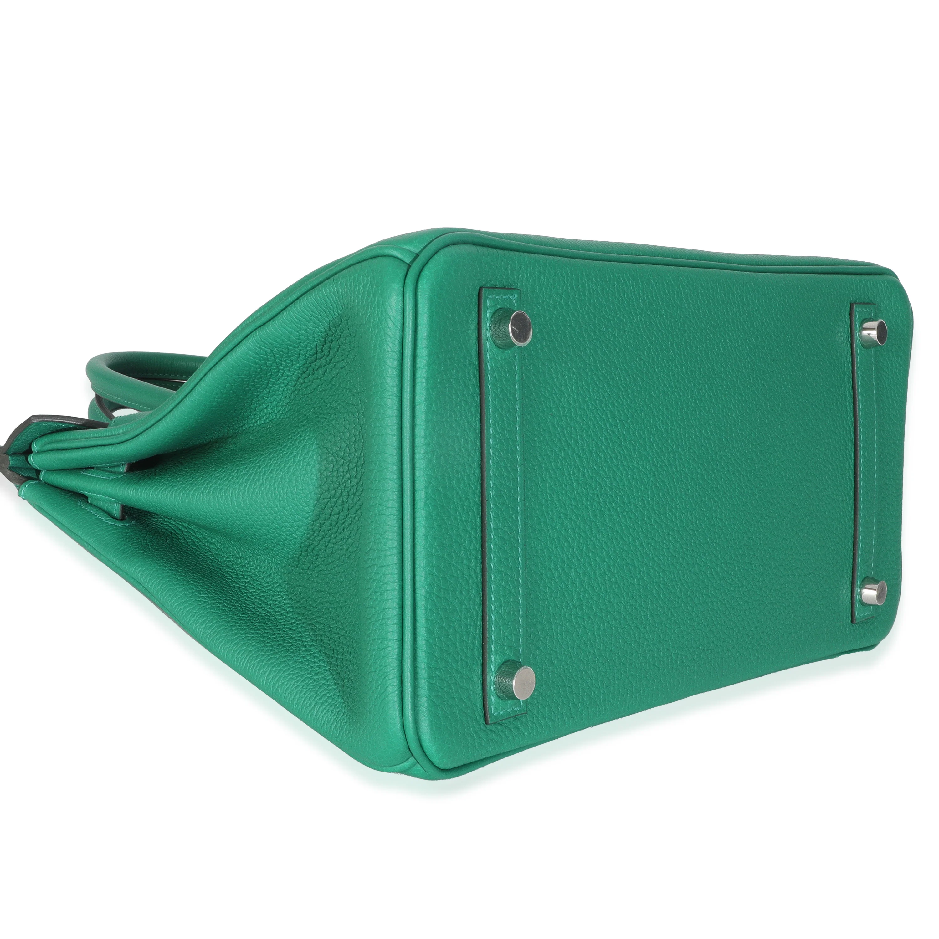 Vert Vertigo Togo Birkin 30 PHW - Image 6