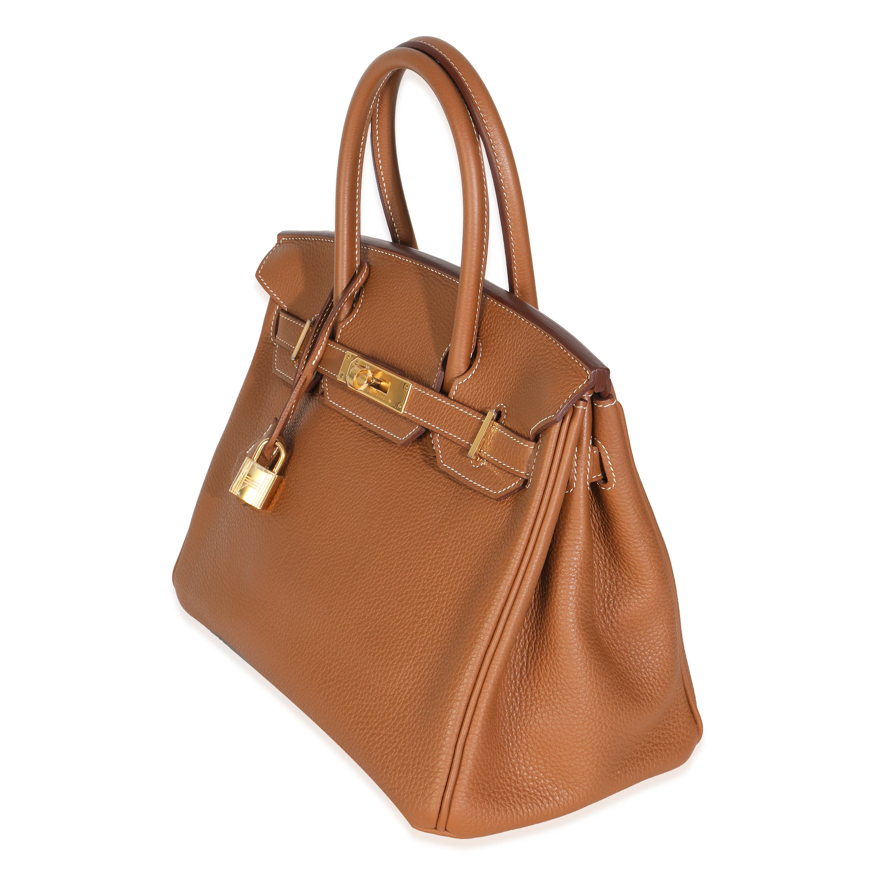Gold Togo Birkin 30 GHW - Image 2