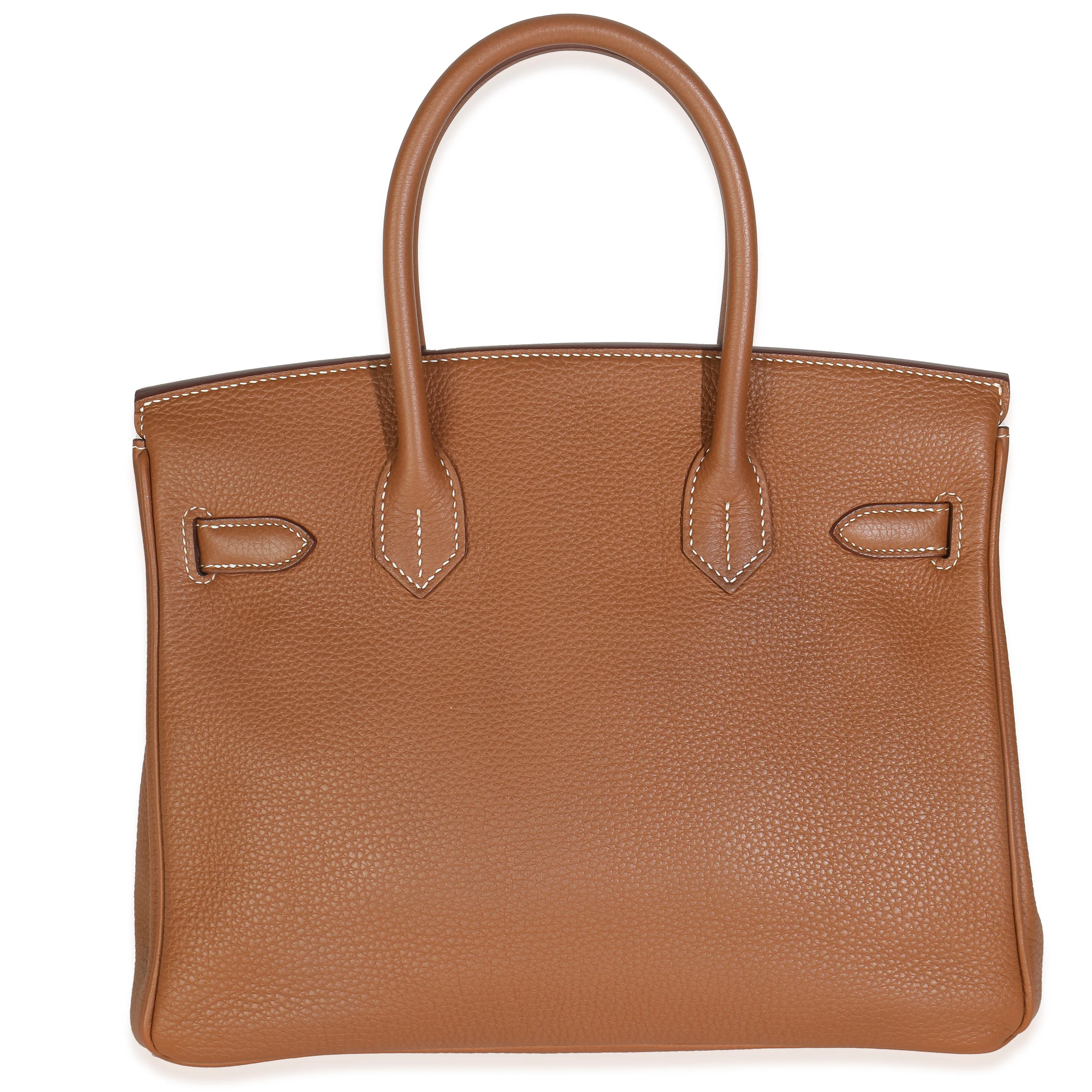 Gold Togo Birkin 30 GHW - Image 4