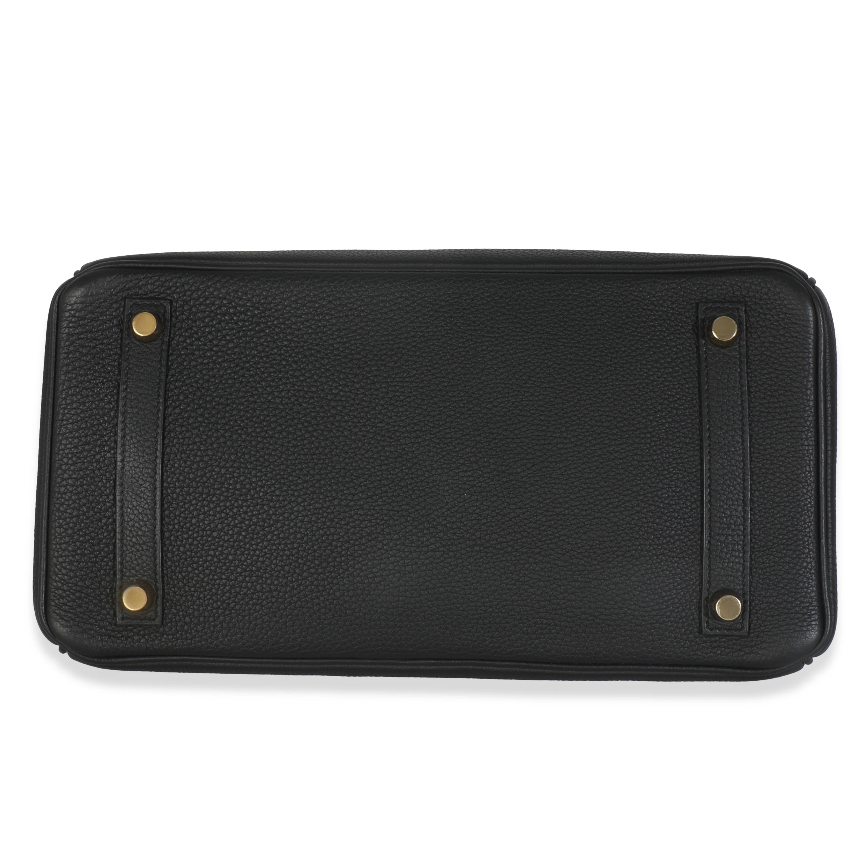 Black Togo Birkin 30 GHW - Image 5