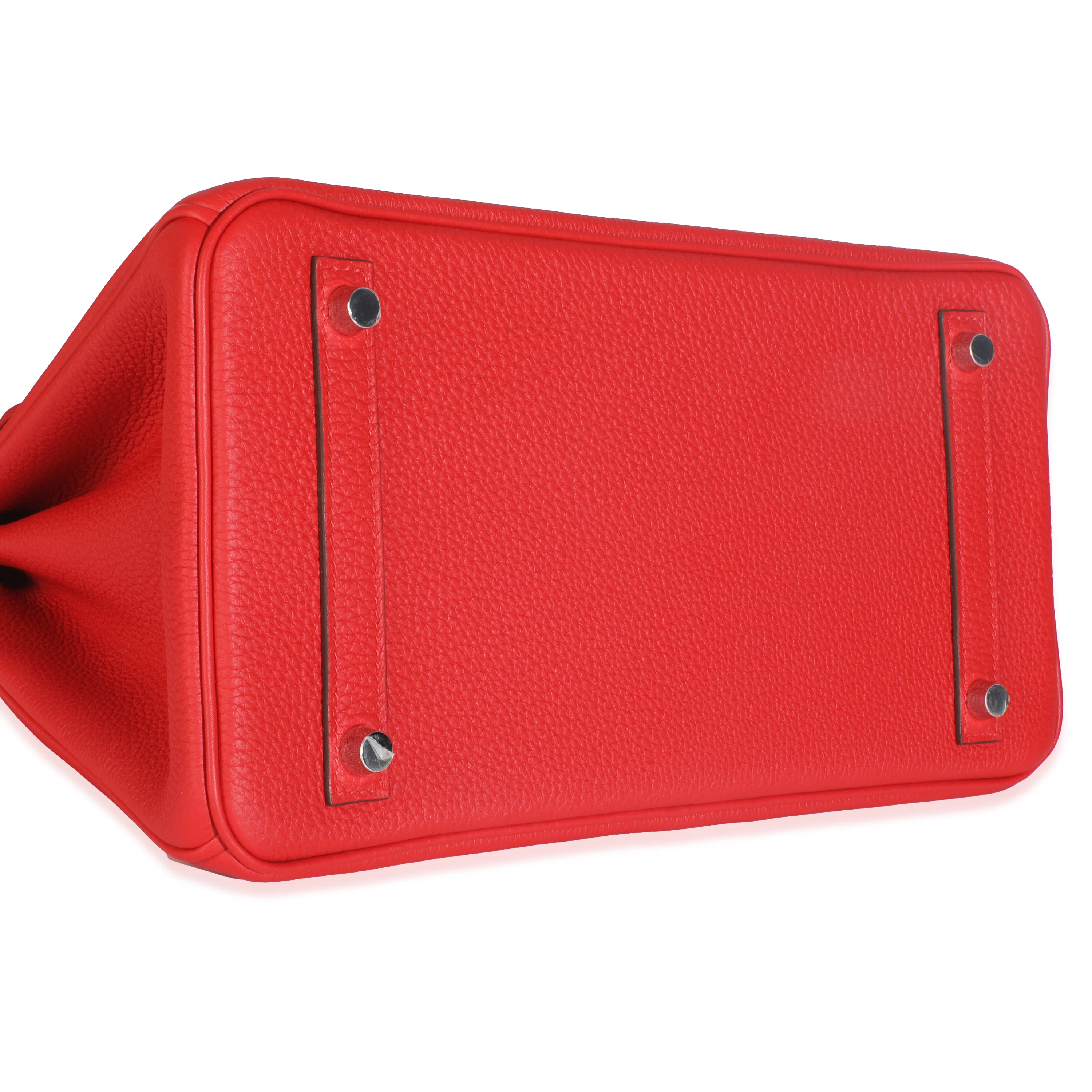 Rouge Radieux Togo Birkin 30 PHW - Image 6