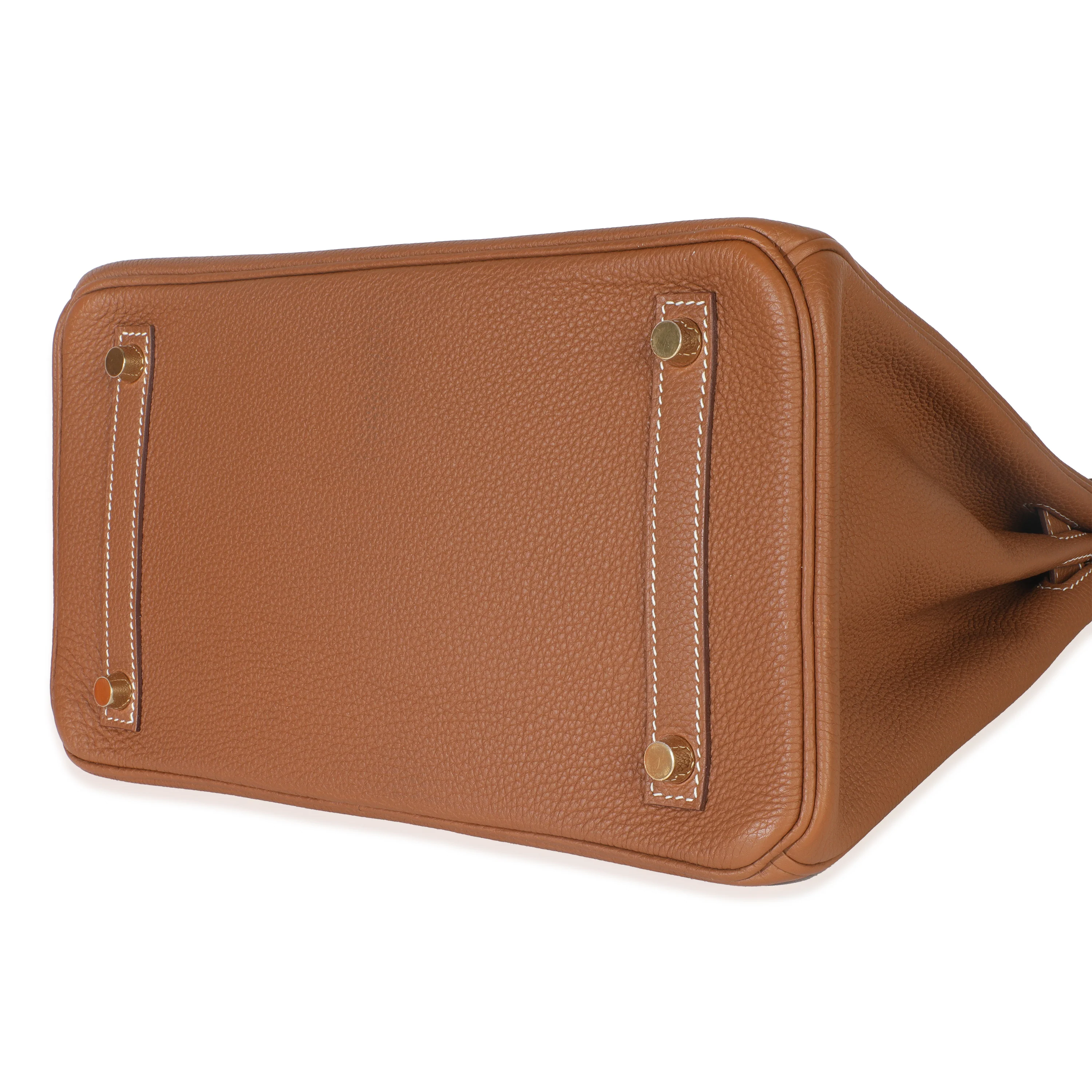 Gold Togo Birkin 30 GHW - Image 7