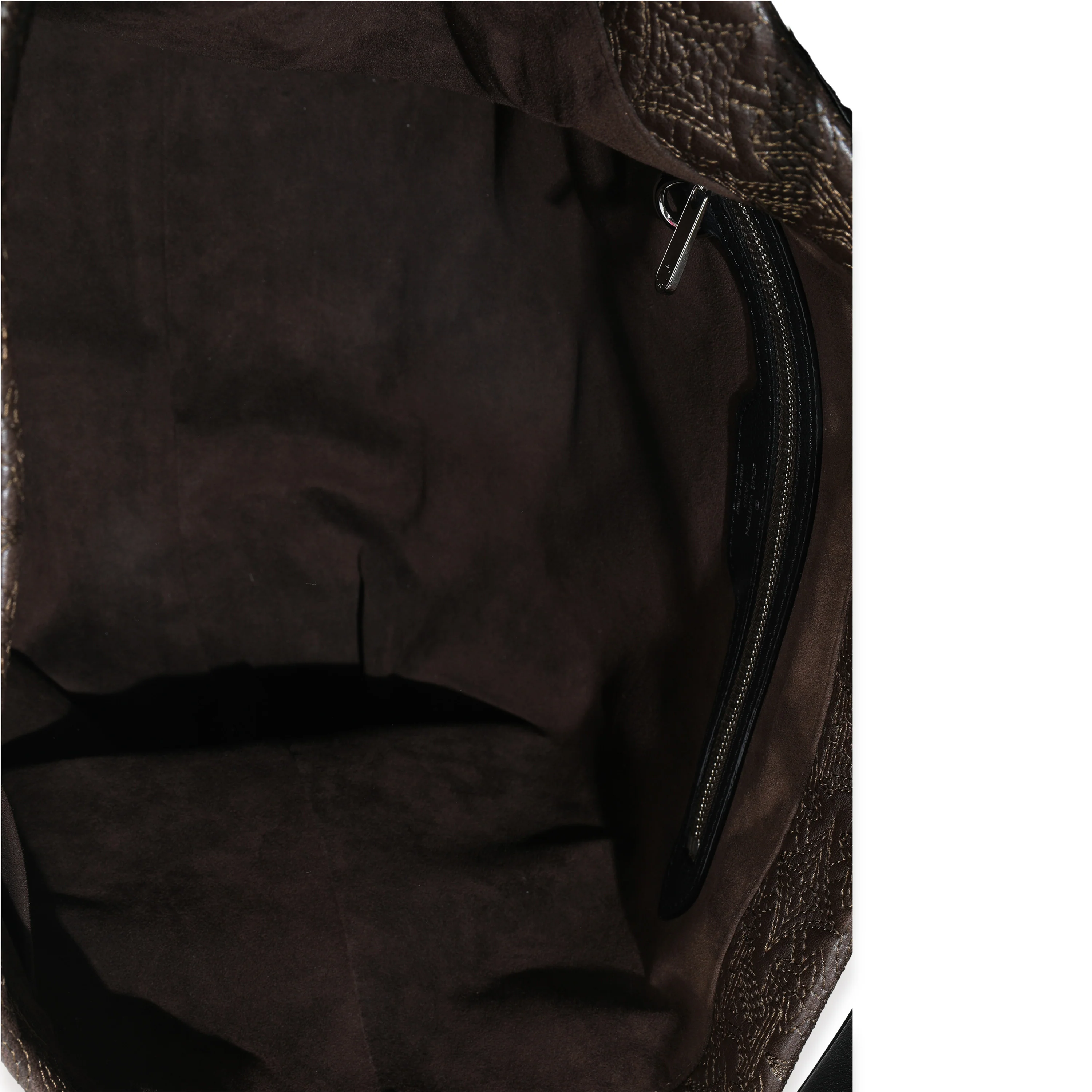 Olive Monogram Lambskin Antheia Hobo - Image 8