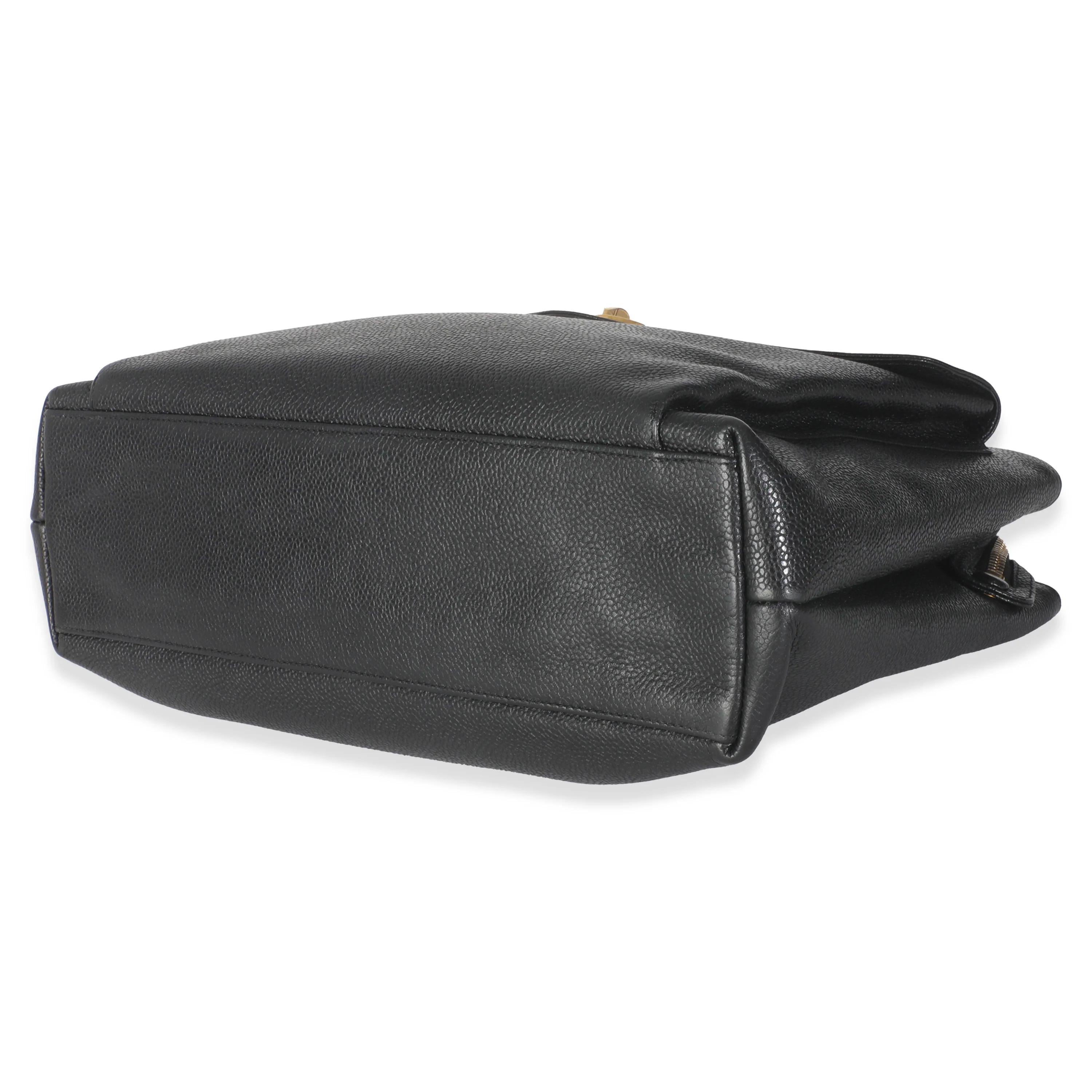 Vintage 24k Black Front Pocket Shoulder Bag - Image 7