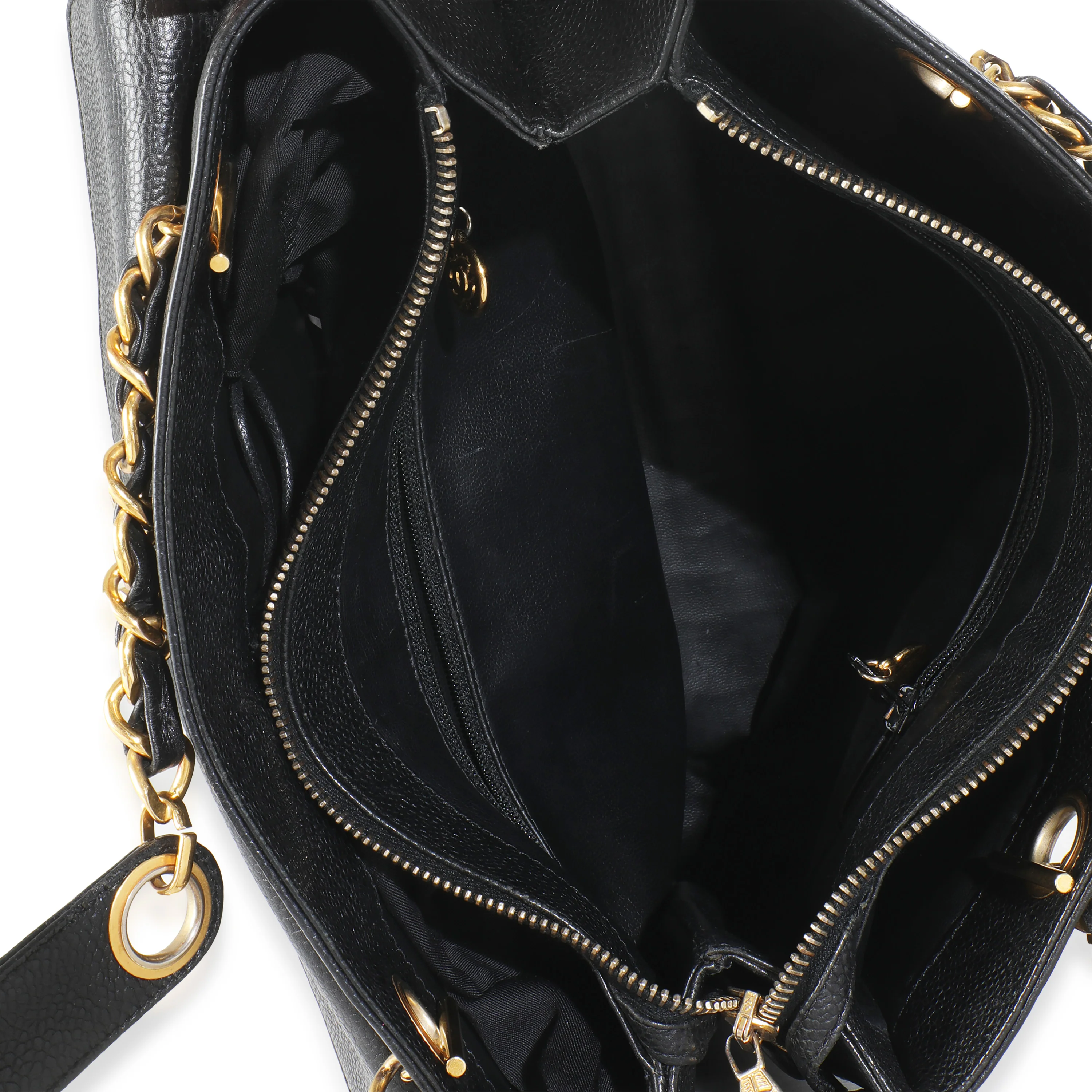 Vintage 24k Black Front Pocket Shoulder Bag - Image 8
