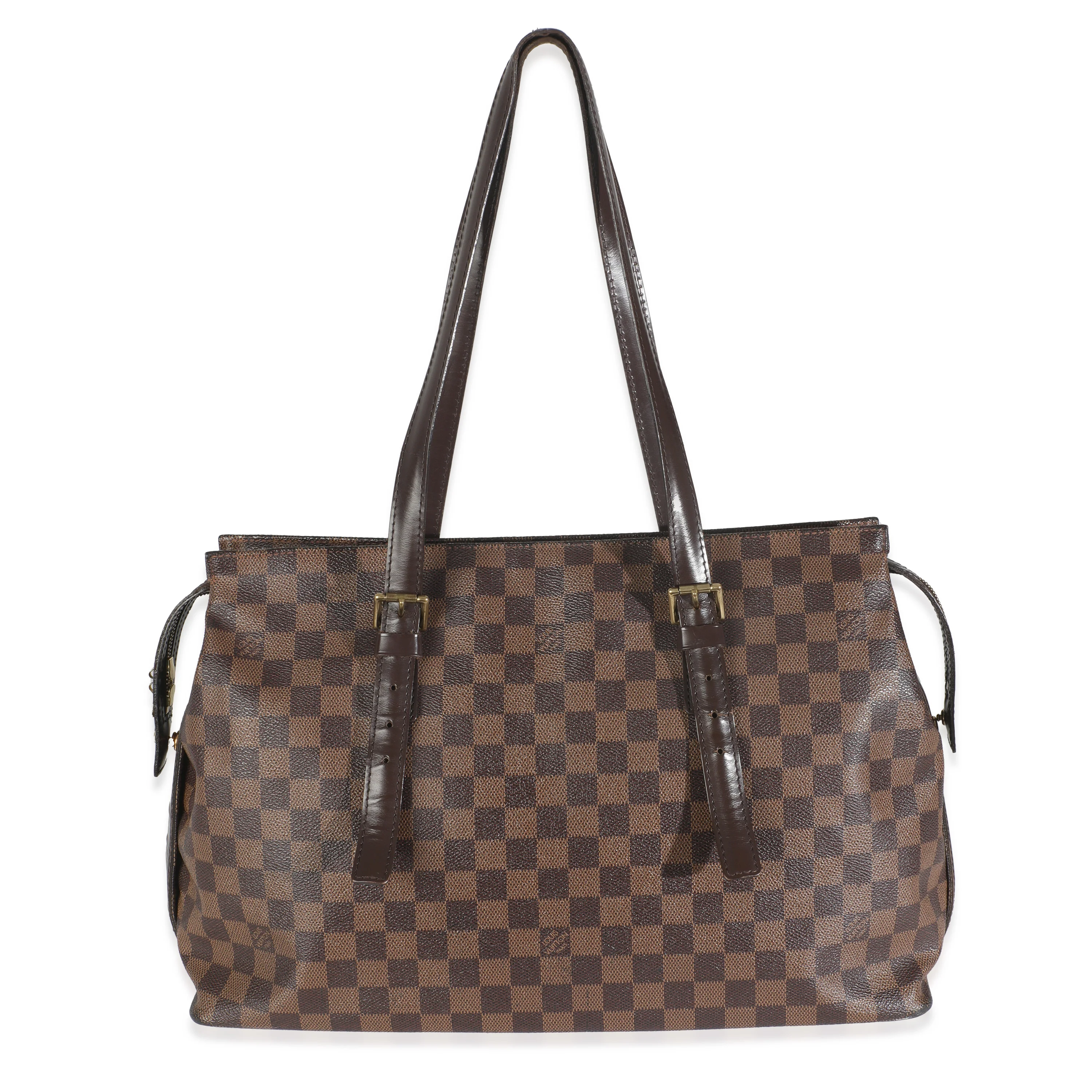 Damier Ebene Canvas Chelsea Zip Tote - Image 4