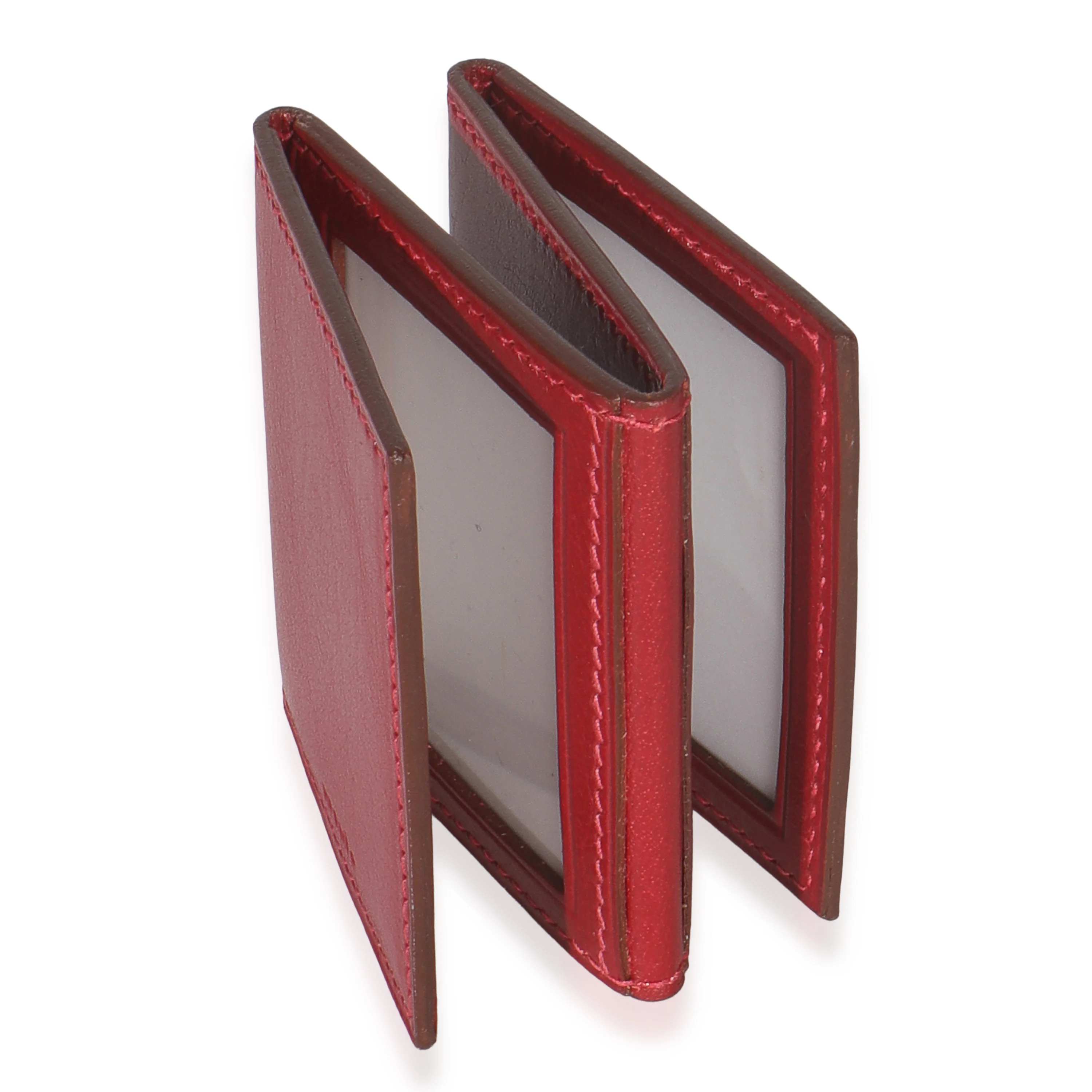 Vintage Rouge Box Foldable Four Pocket Picture Frame - Image 2
