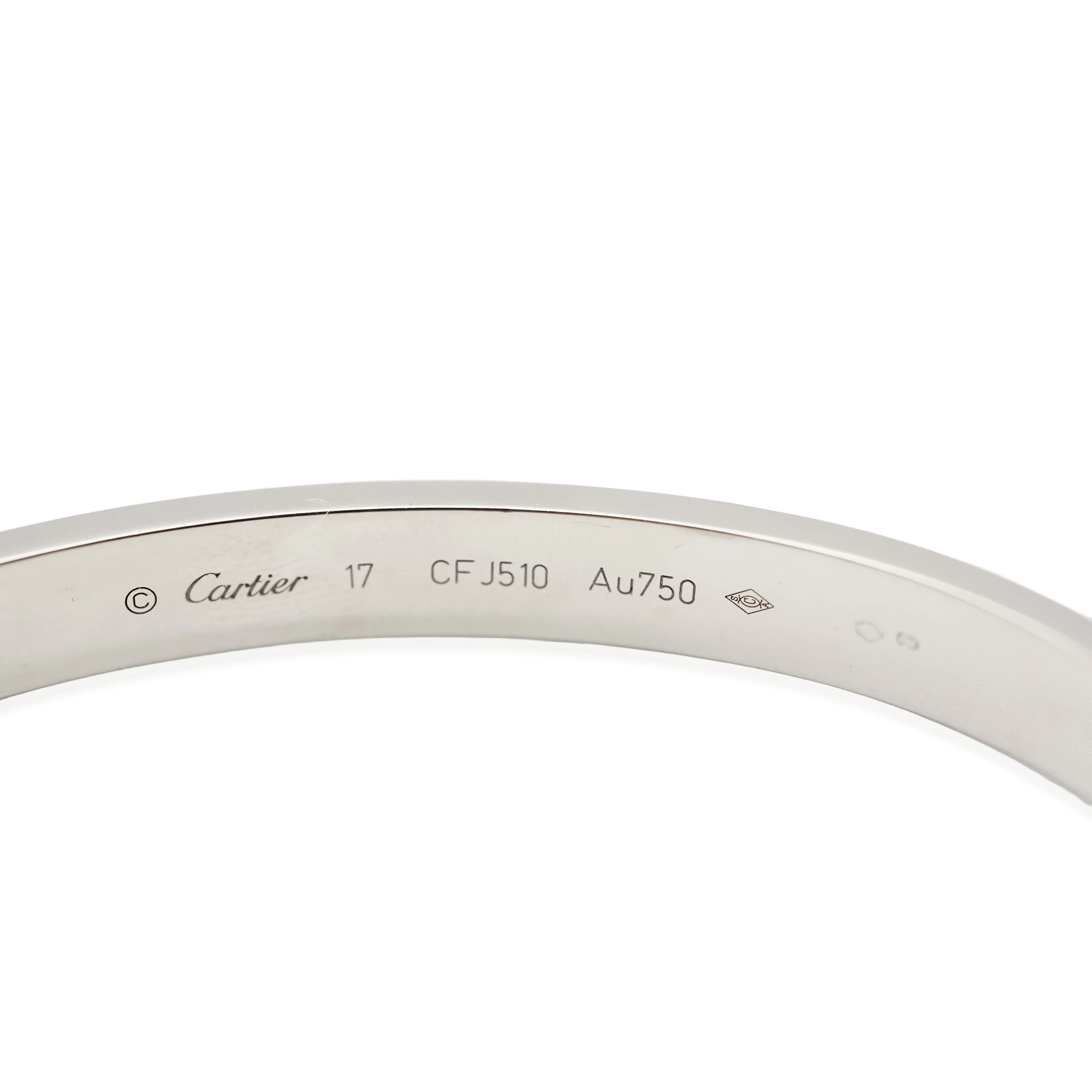 Love Bracelet (White Gold) - Image 4