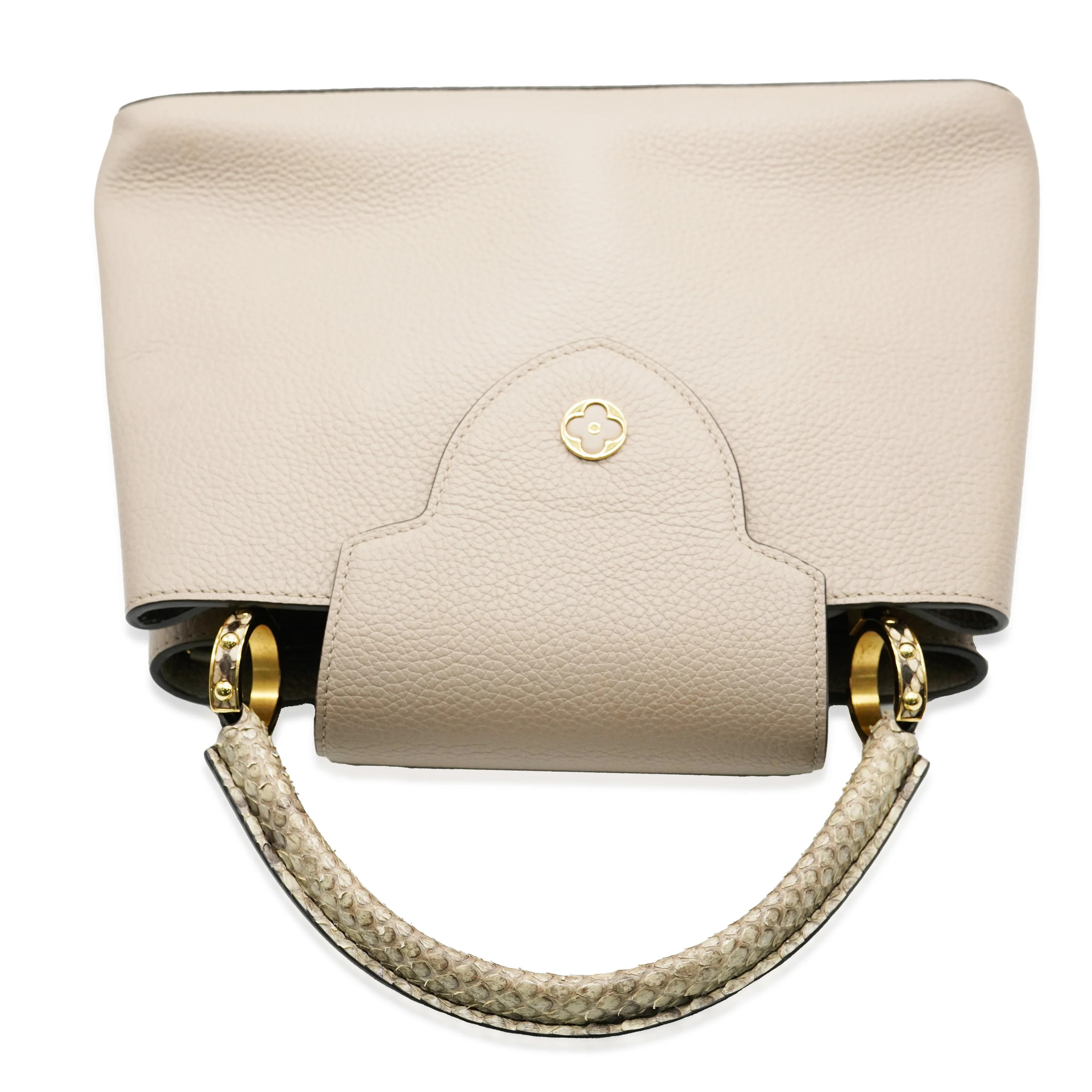 Galet Python Taurillon Capucines MM - Image 3
