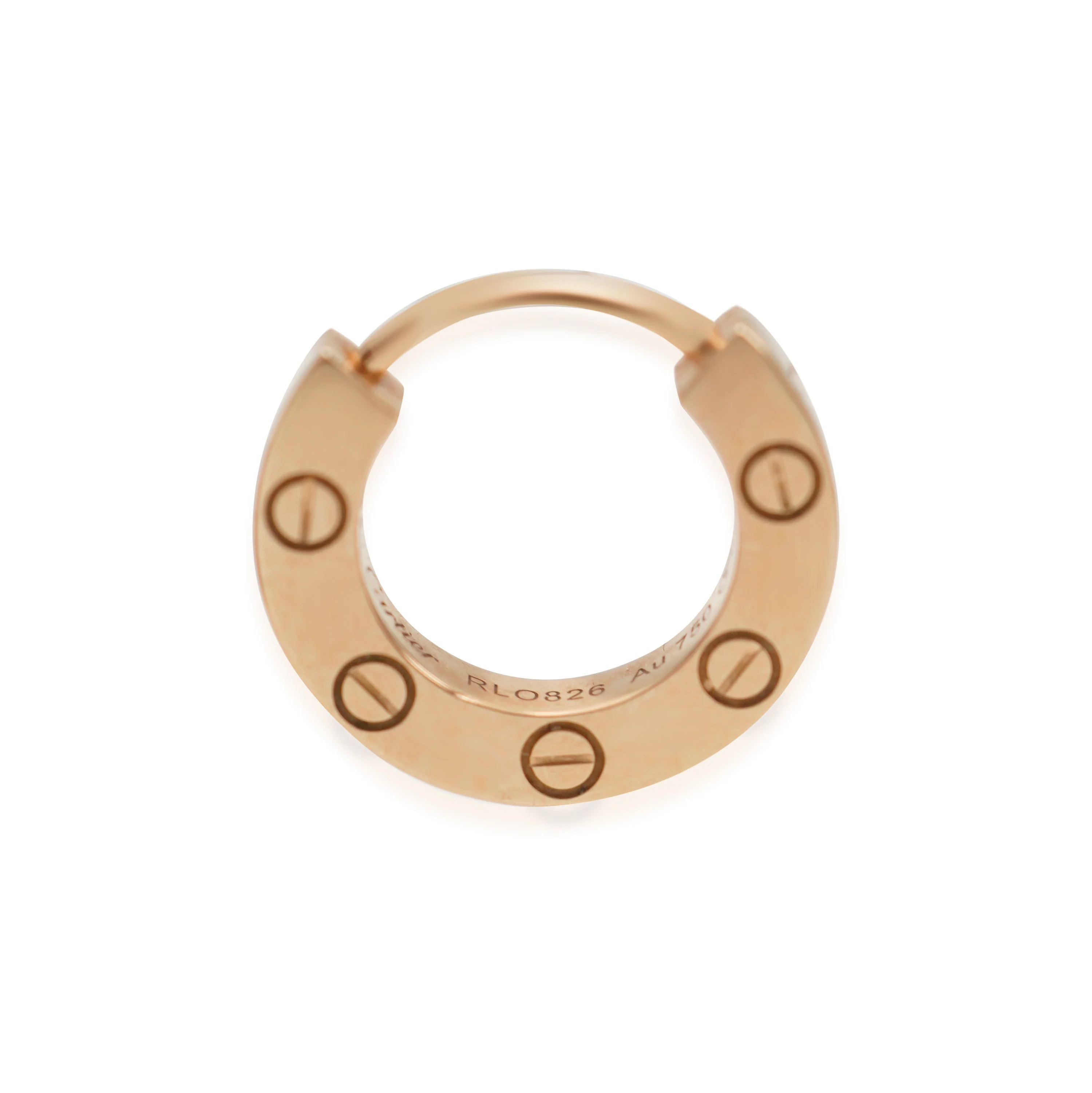 Cartier Love Earring in 18K 18K Rose Gold - Image 2