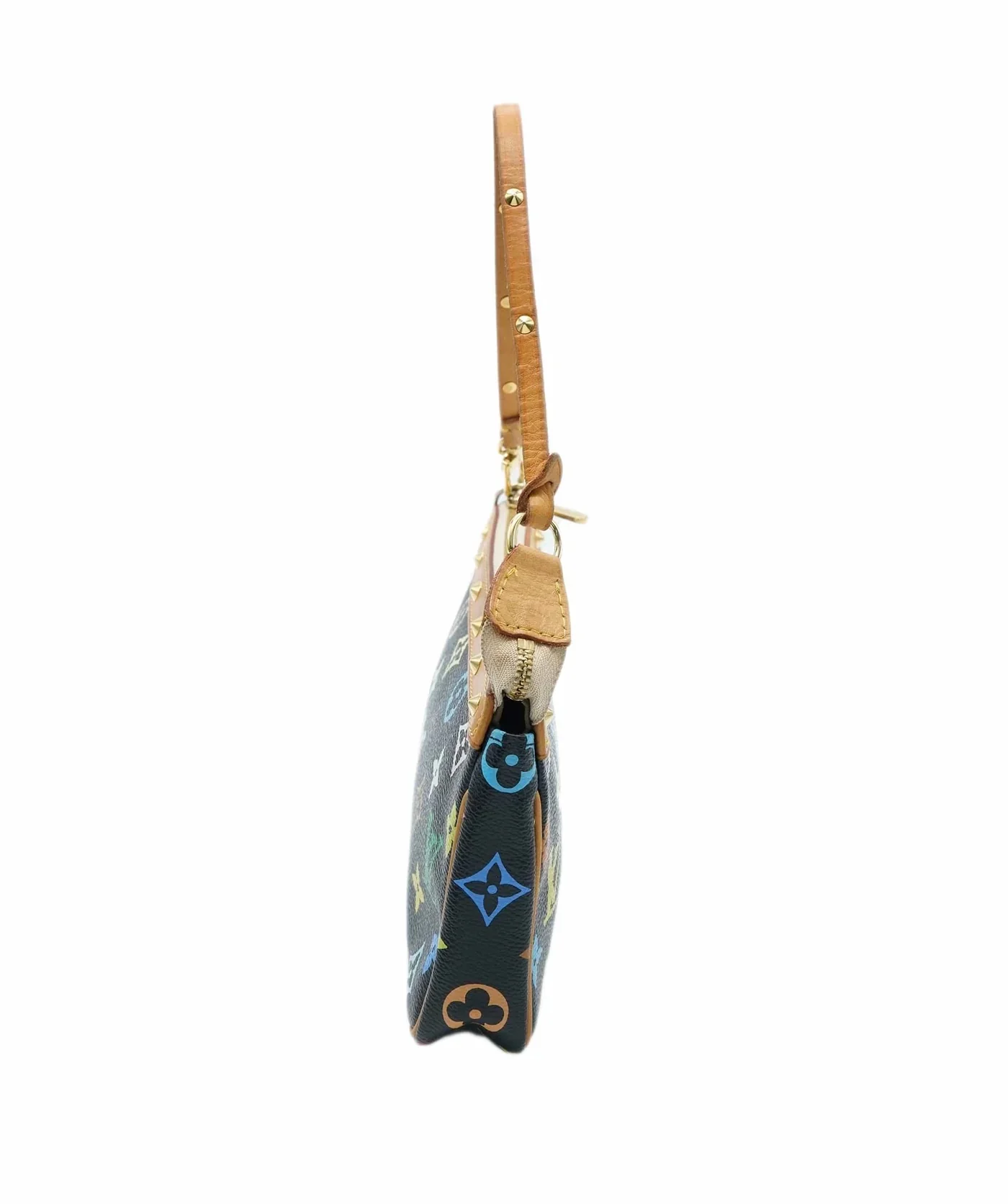 x Takashi Murakami Multicolore Monogram Canvas Pochette Accessorie - Image 2