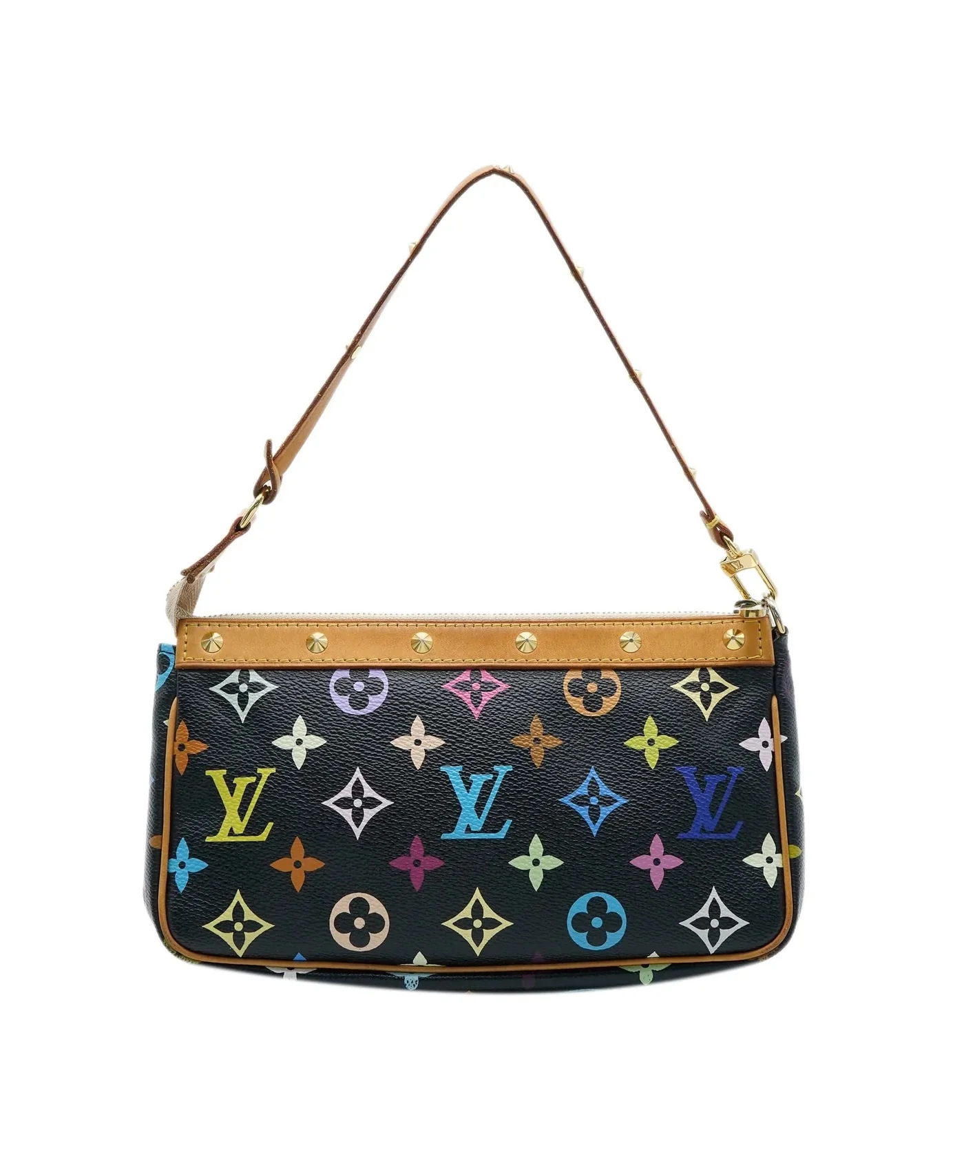 x Takashi Murakami Multicolore Monogram Canvas Pochette Accessorie - Image 4