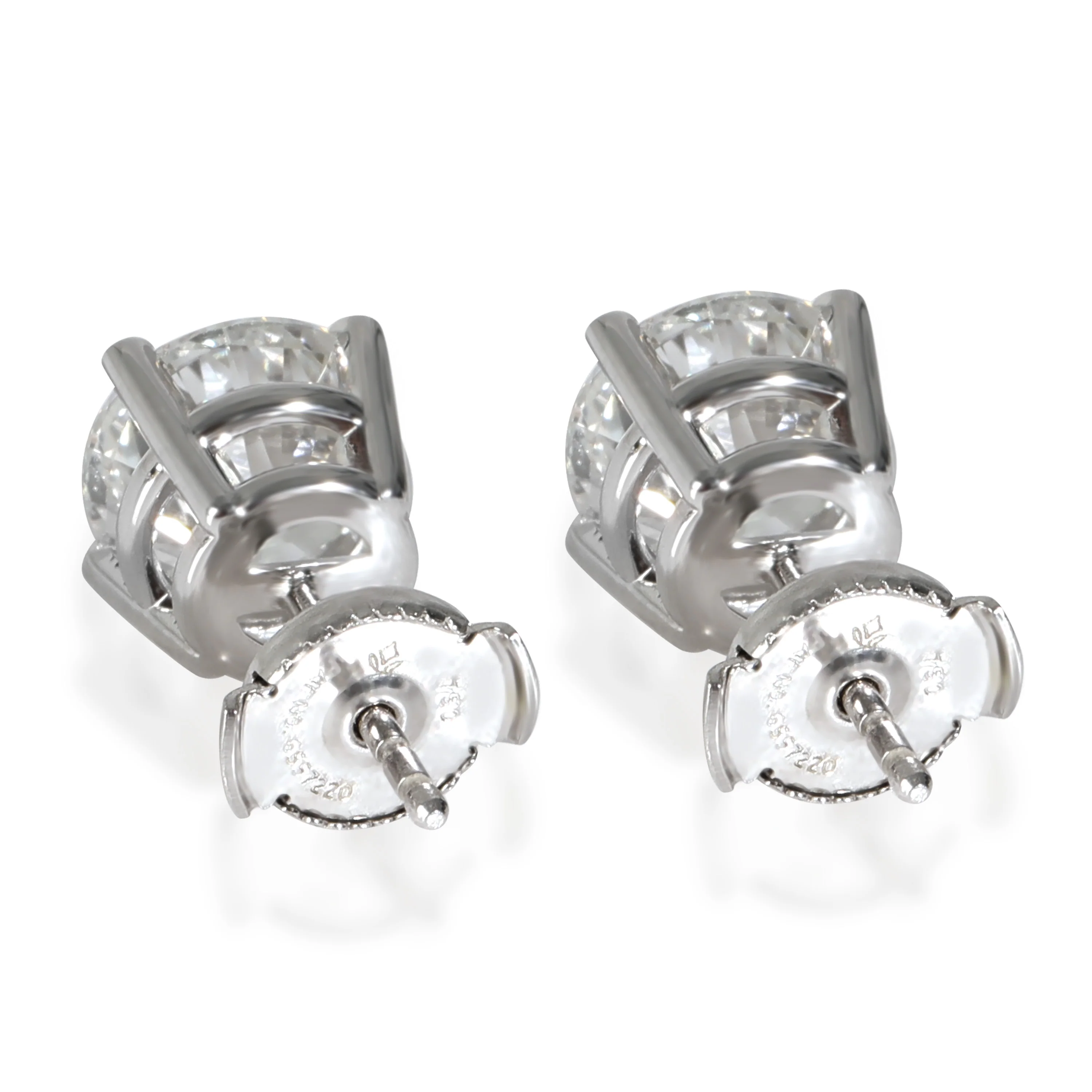 3.01 ctw White Gold Lab-Grown Diamond Earrings - Image 3