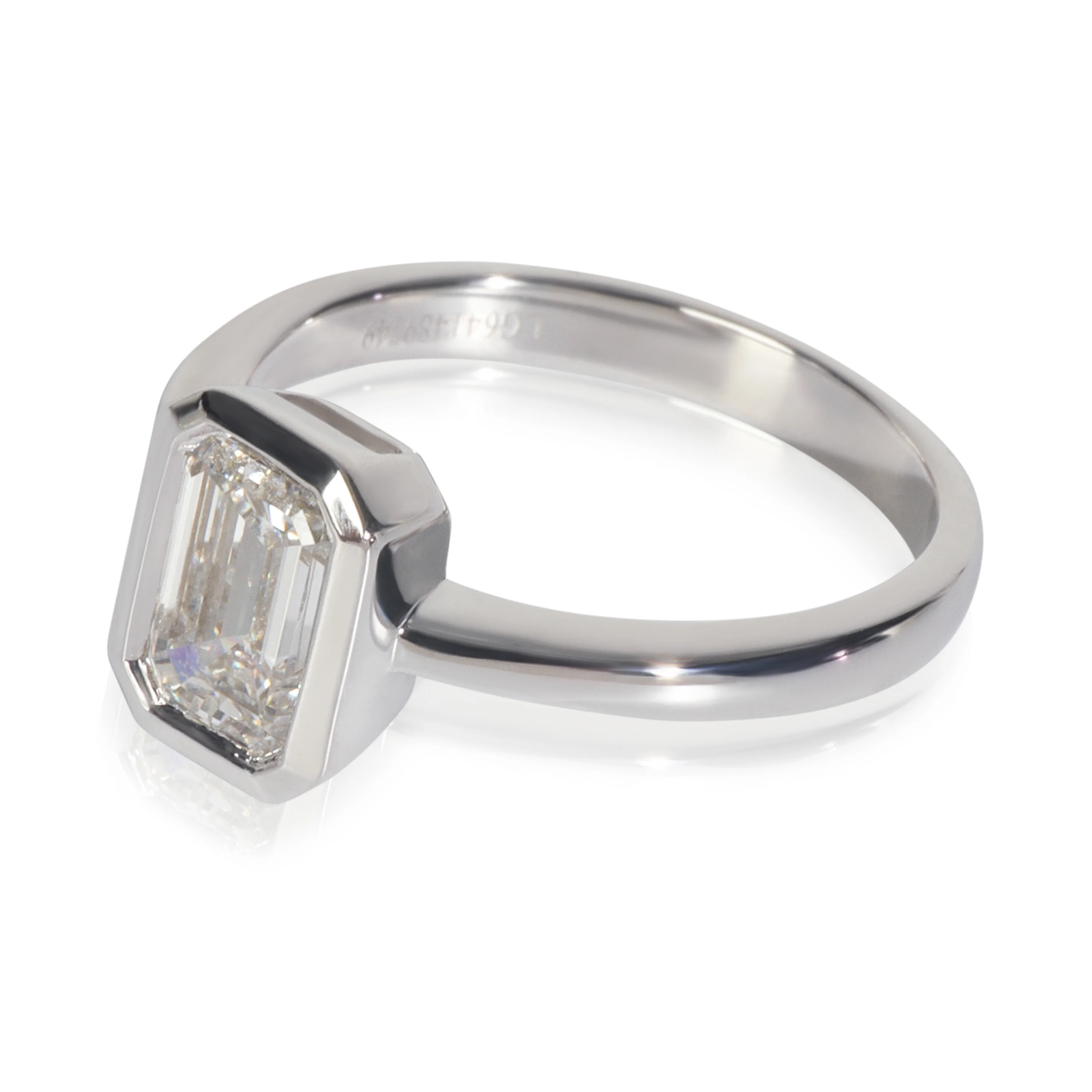 1.59 ctw White Gold Lab-Grown Diamond Engagement Ring - Image 2