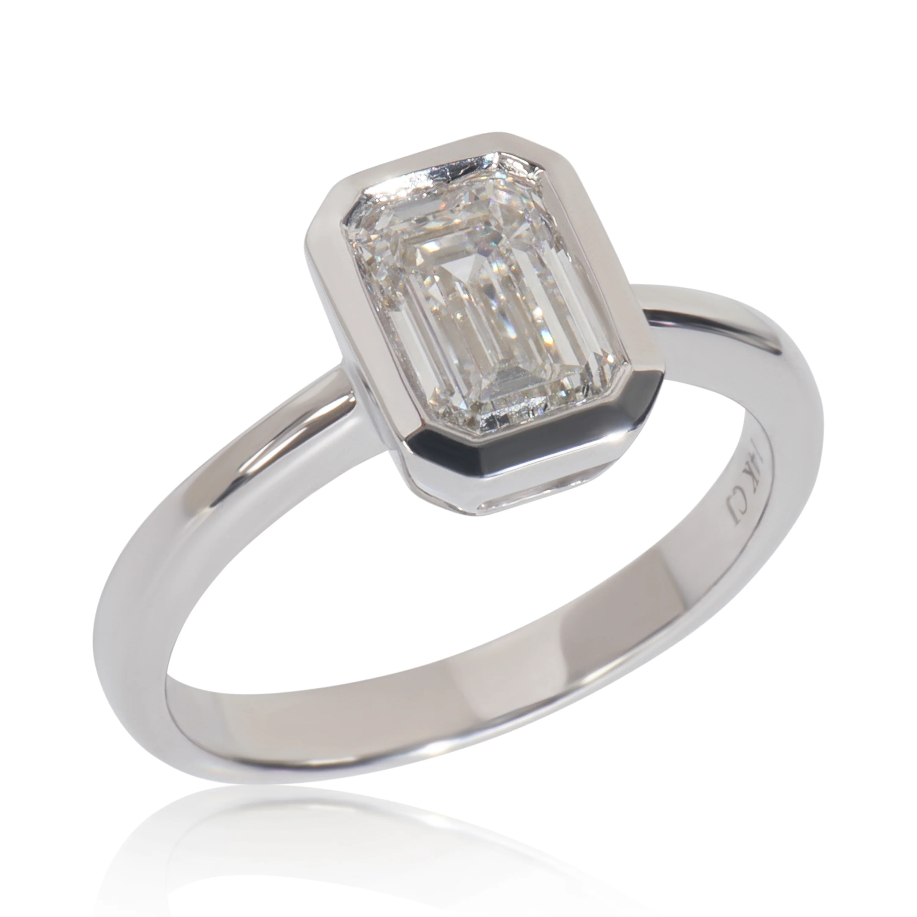 1.59 ctw White Gold Lab-Grown Diamond Engagement Ring - Image 5