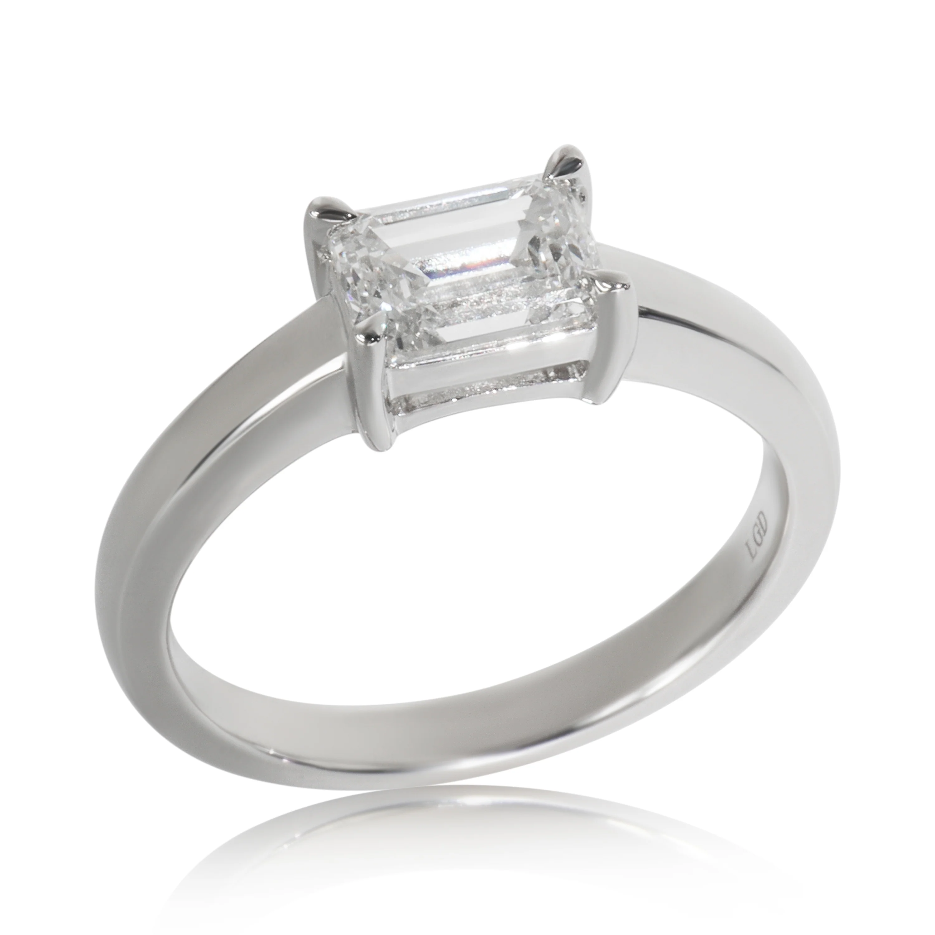 1.14 ctw White Gold Lab-Grown Diamond Ring - Image 3