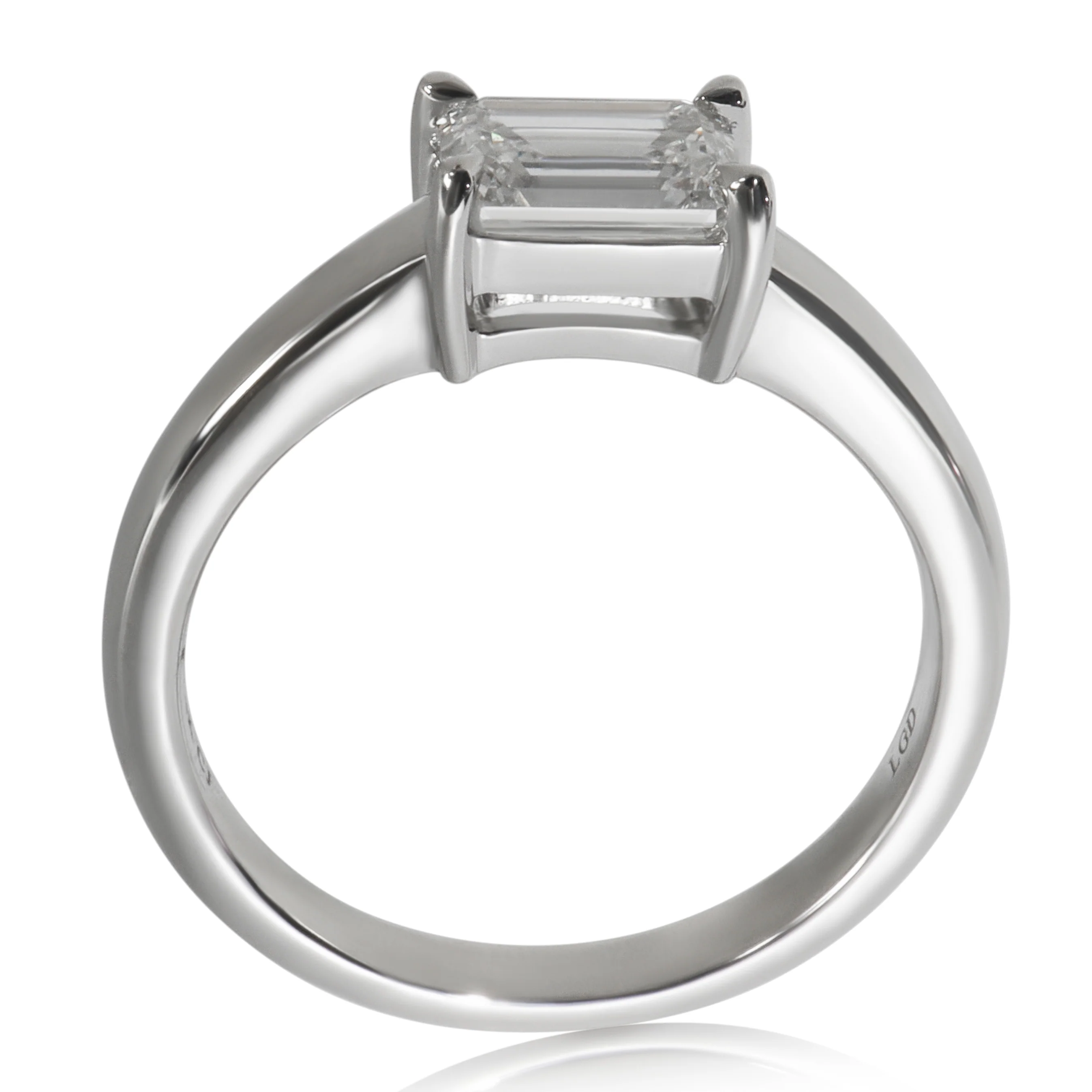 1.14 ctw White Gold Lab-Grown Diamond Ring - Image 4