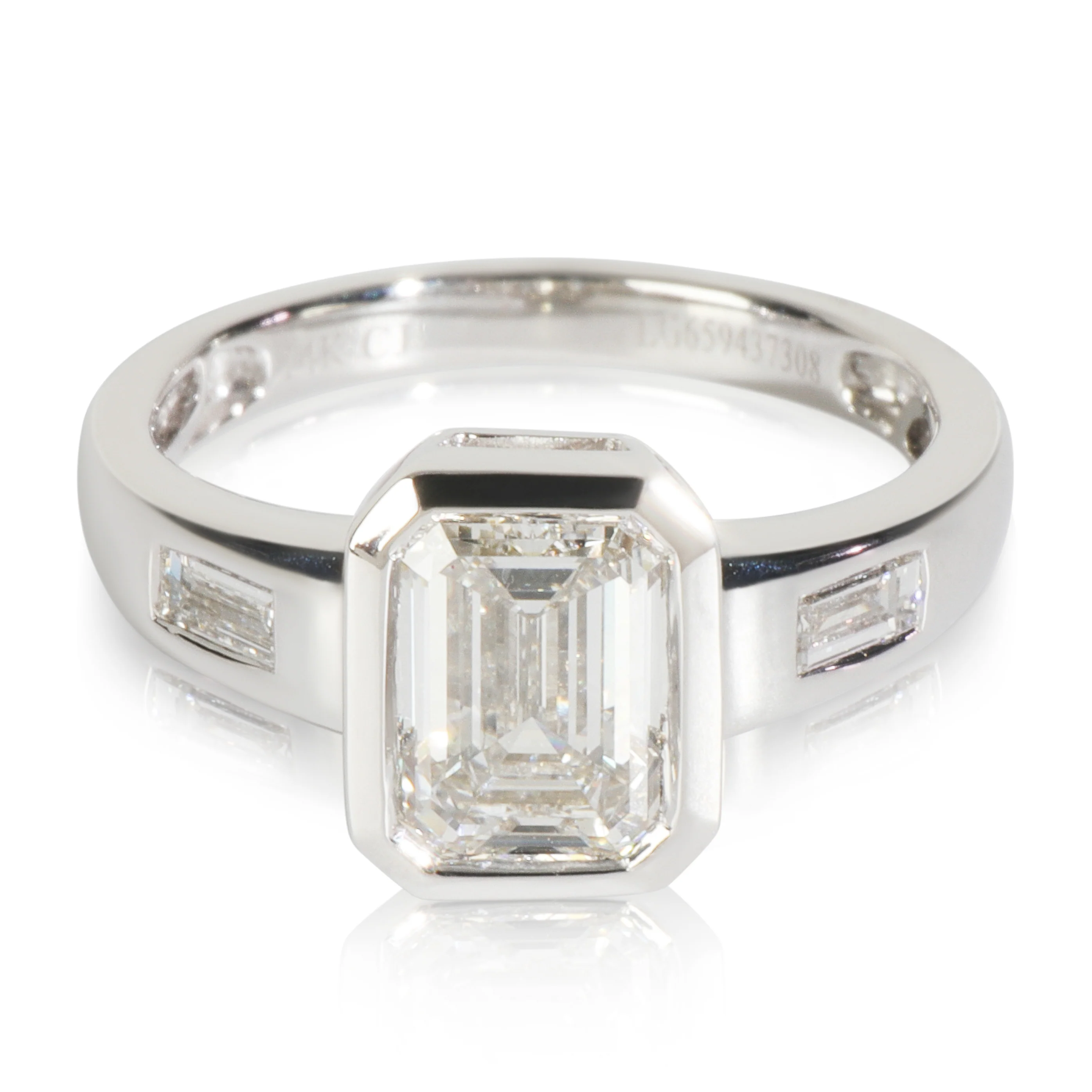 2.25 ctw White Gold Lab-Grown Diamond Engagement Ring