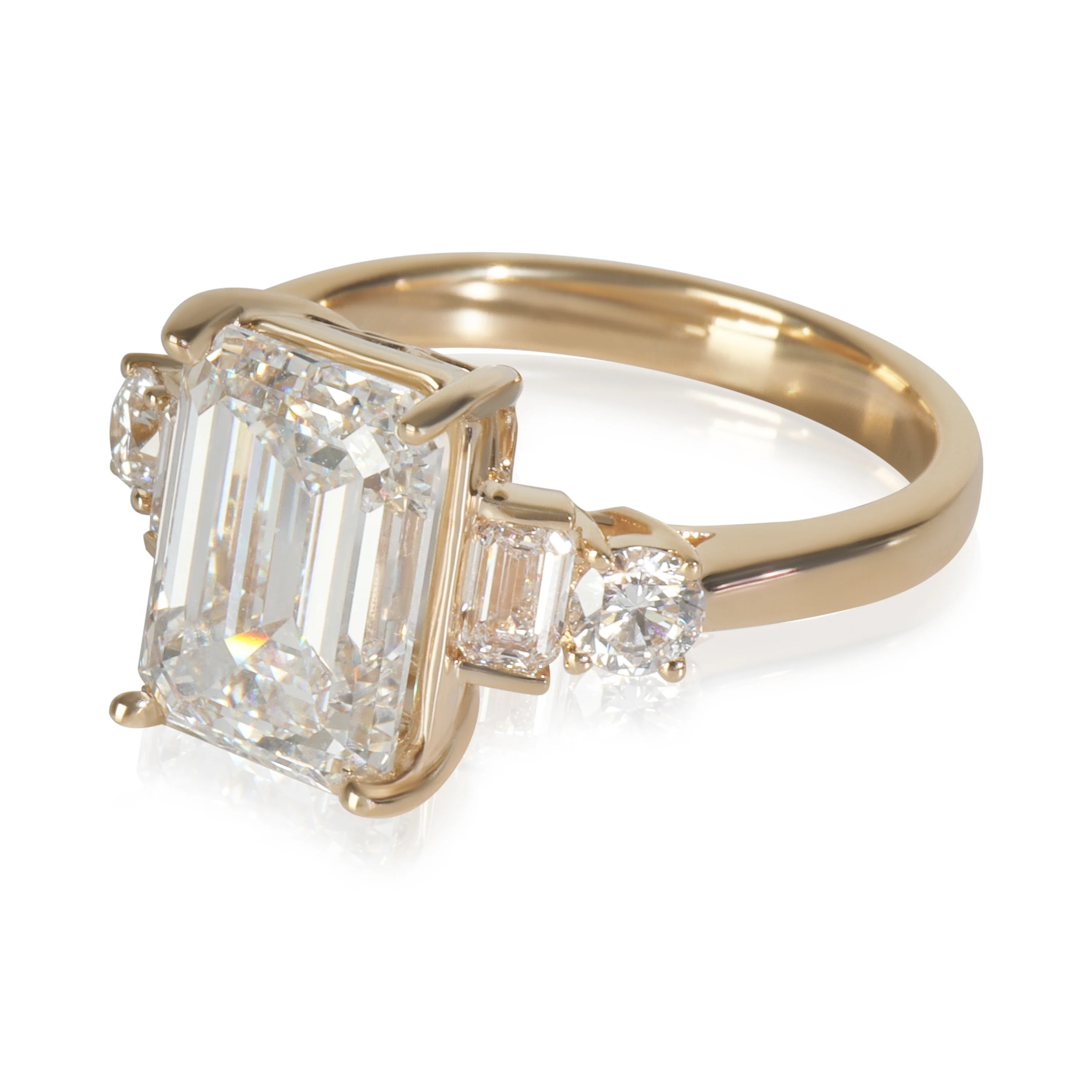 479 ctw Yellow Gold Lab-Grown Diamond Ring - Image 2