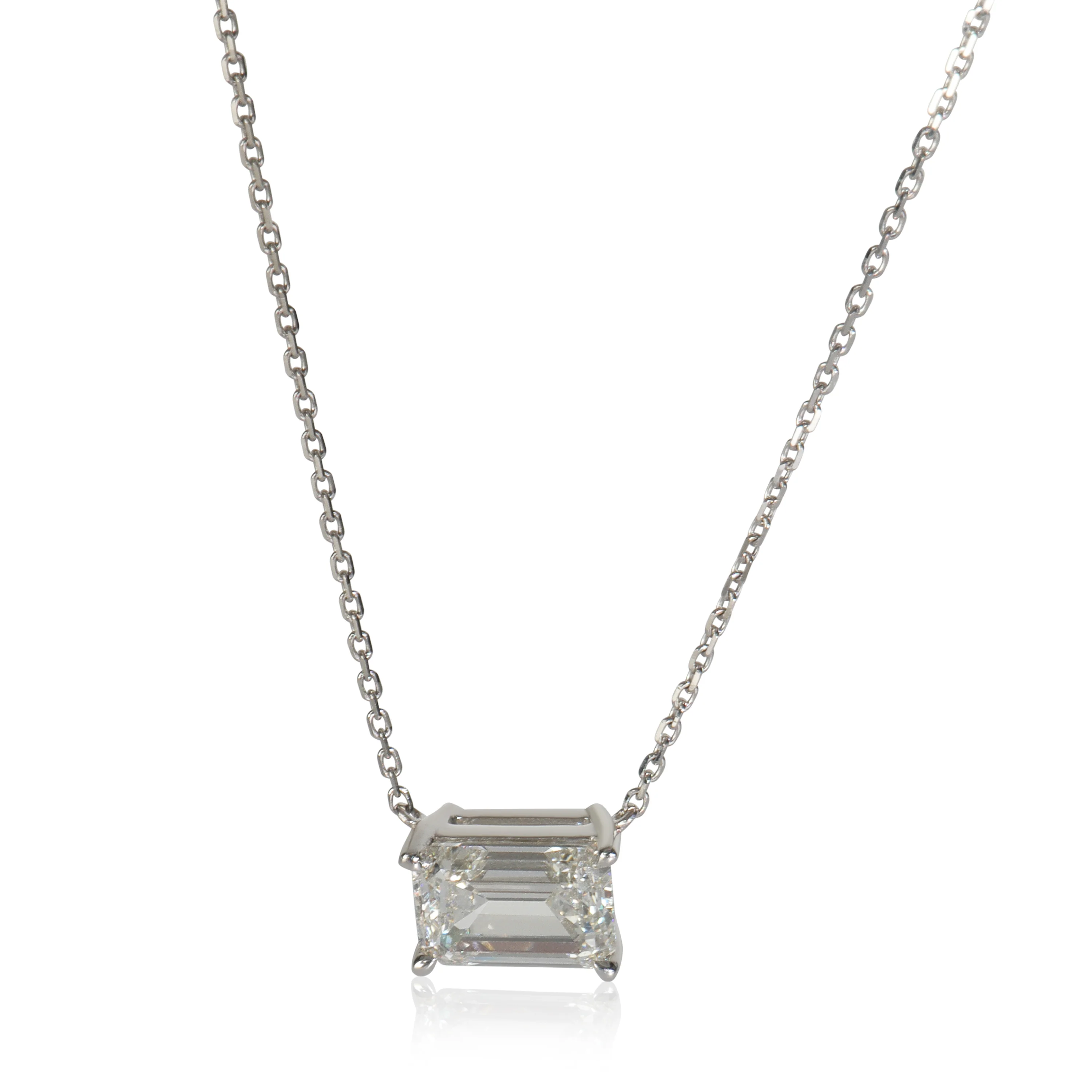 2.24 ctw White Gold Lab-Grown Diamond Pendant