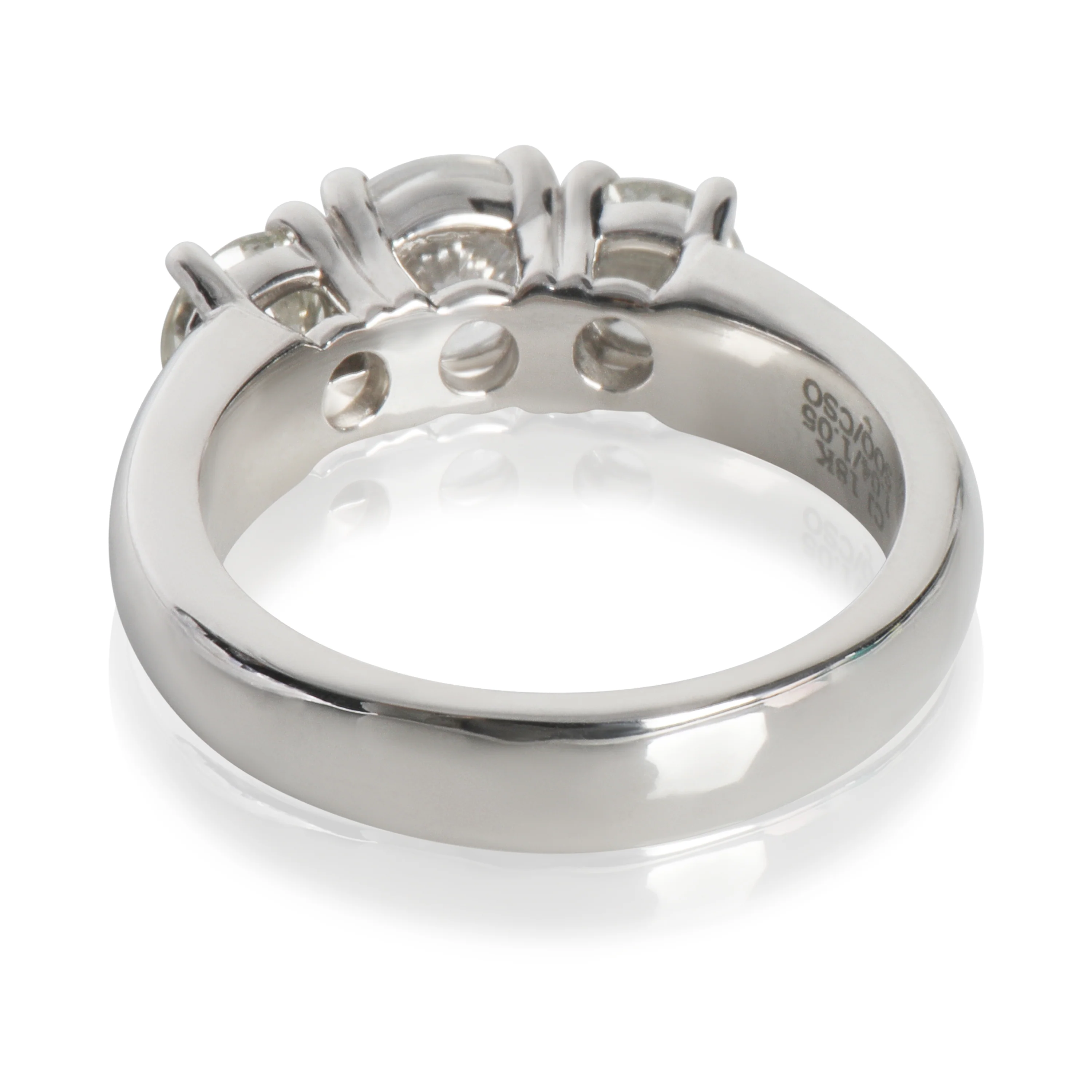 1 ct Round Brilliant Diamond Engagement Ring - Image 2