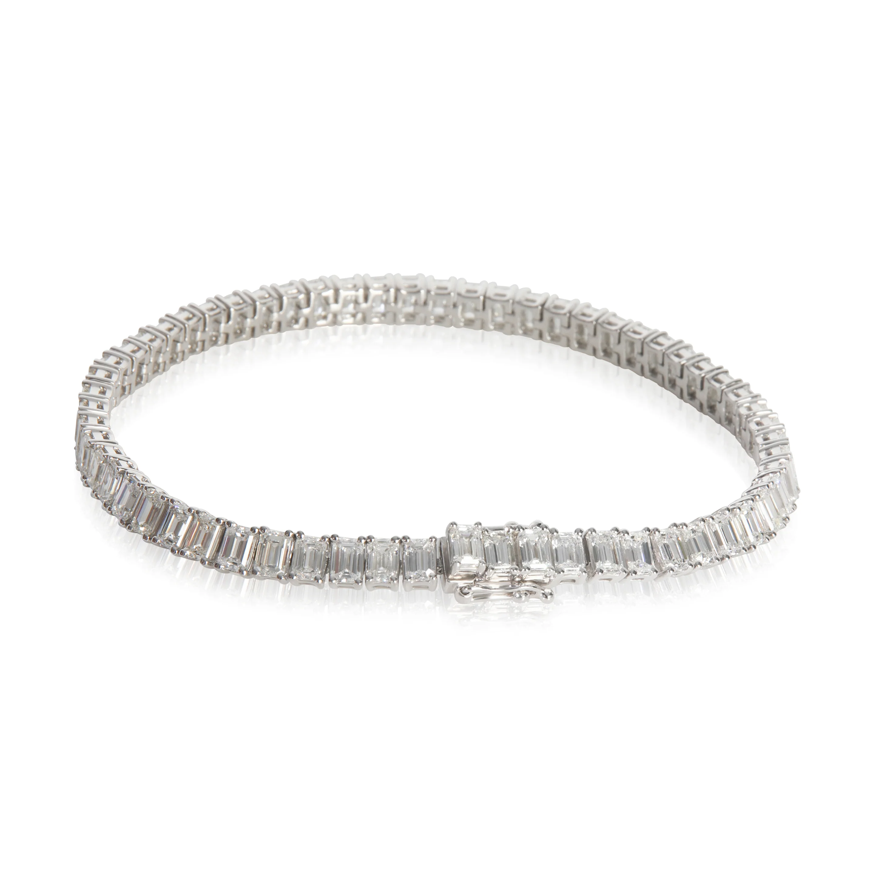 Platinum Diamond Bracelet - Image 2